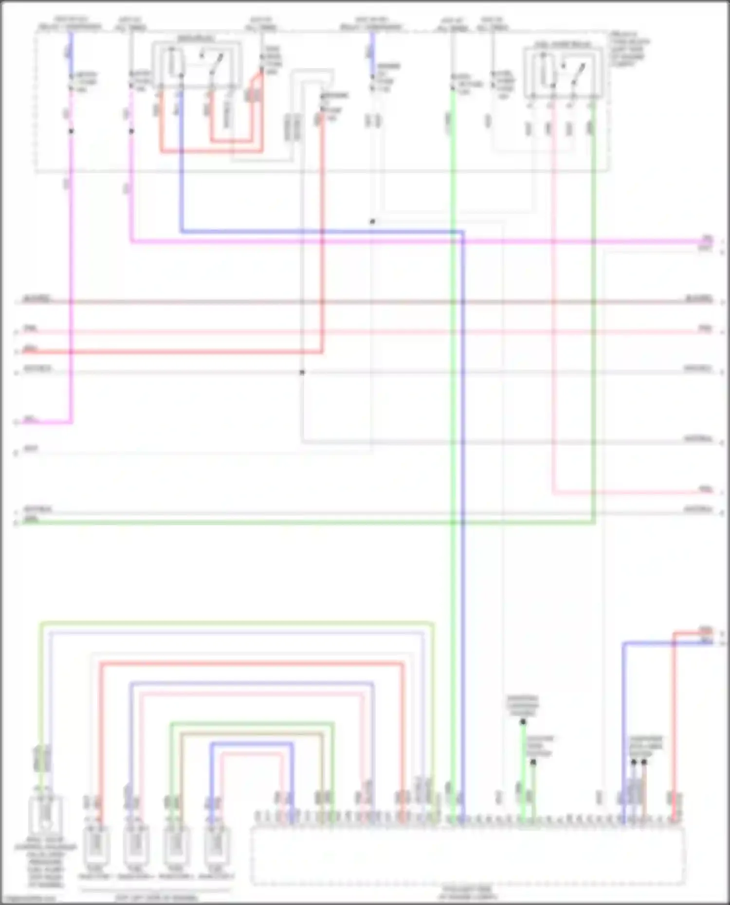 CX-5 Mazda II facelift (2021-2024): Wiring diagram engine performance 2.0l skyactiv (4 of 5)