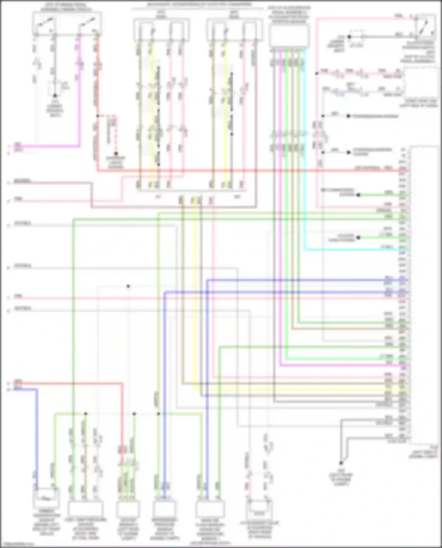 CX-5 Mazda II facelift (2021-2024): Wiring diagram engine performance 2.0l skyactiv (5 of 5)