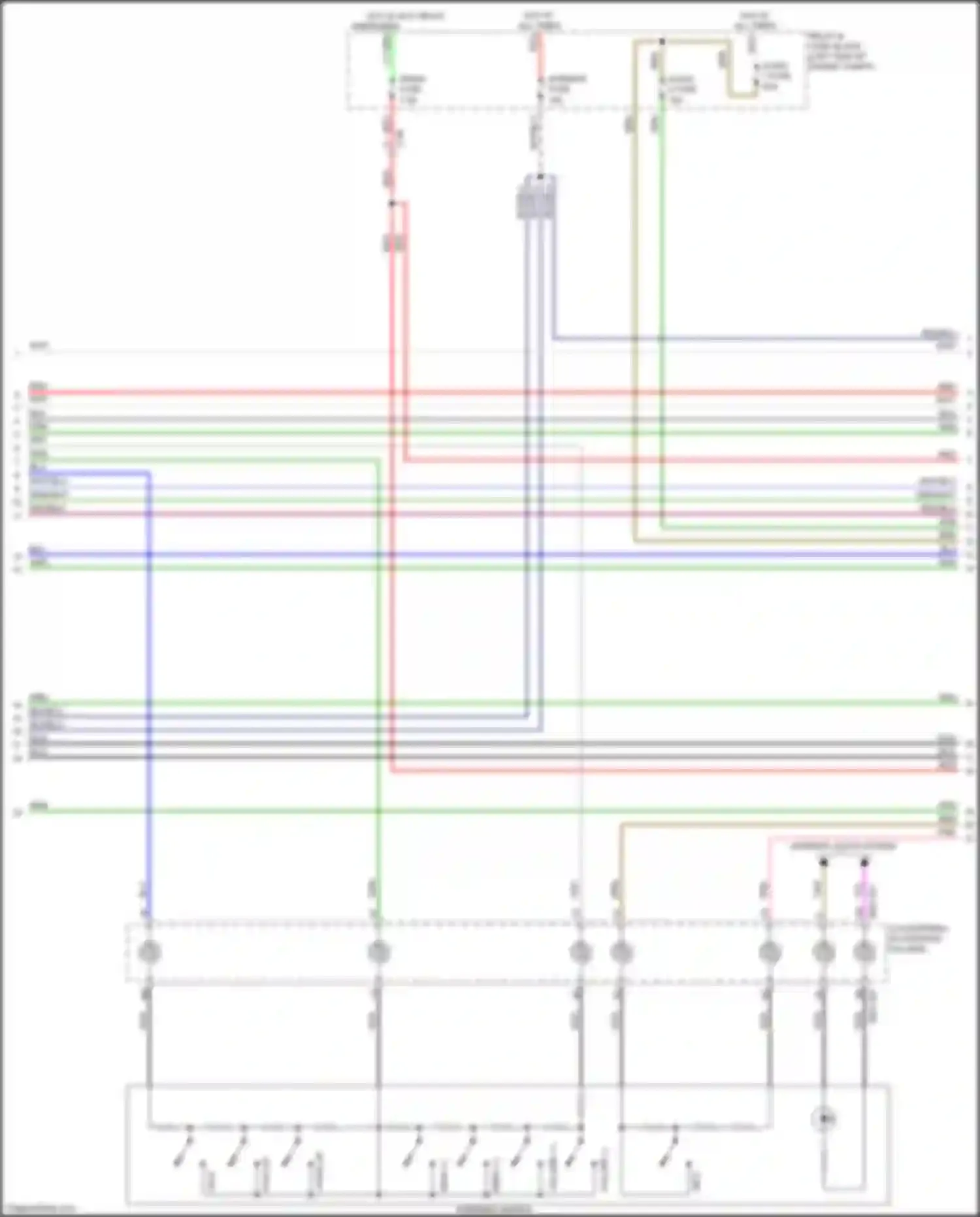 CX-5 Mazda II facelift (2021-2024): Navigation circuit, w/ bose & sirius xm satellite radio (2 of 5)
