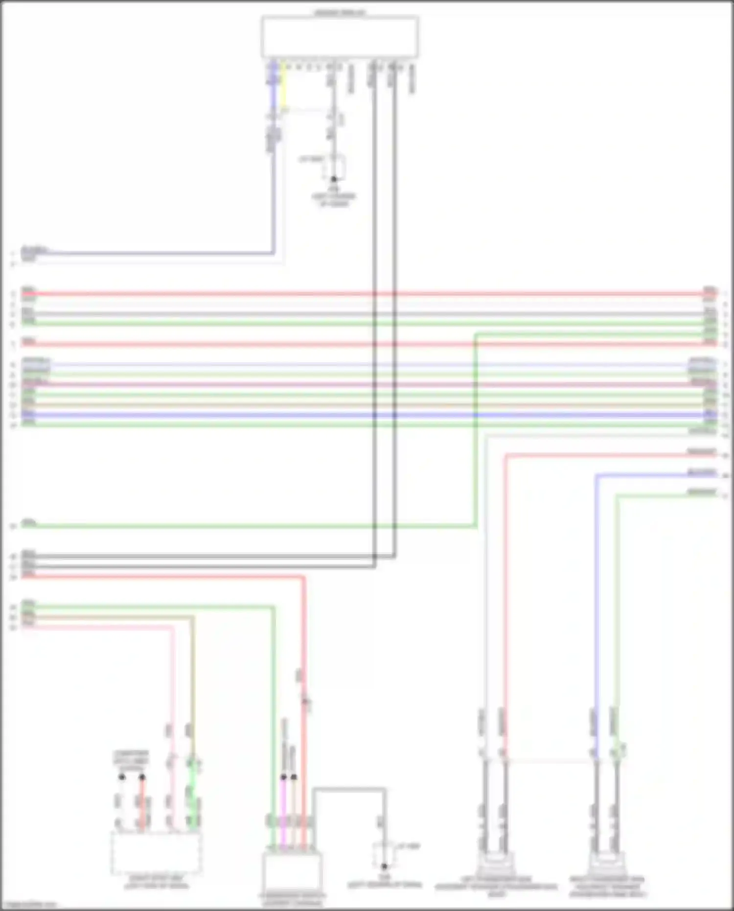 CX-5 Mazda II facelift (2021-2024): Navigation circuit, w/ bose & sirius xm satellite radio (3 of 5)