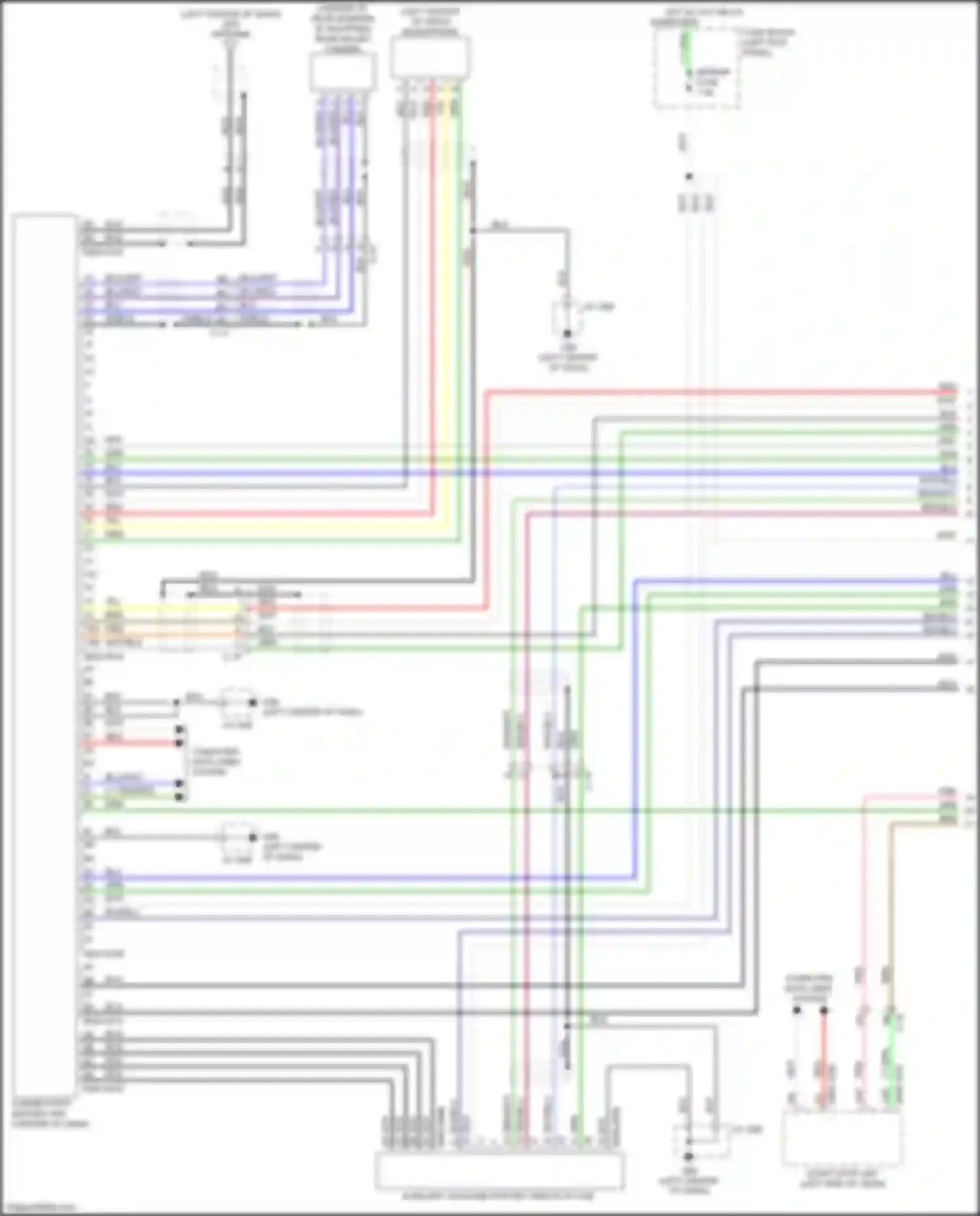 CX-5 Mazda II facelift (2021-2024): Navigation circuit, w/o bose (1 of 3)