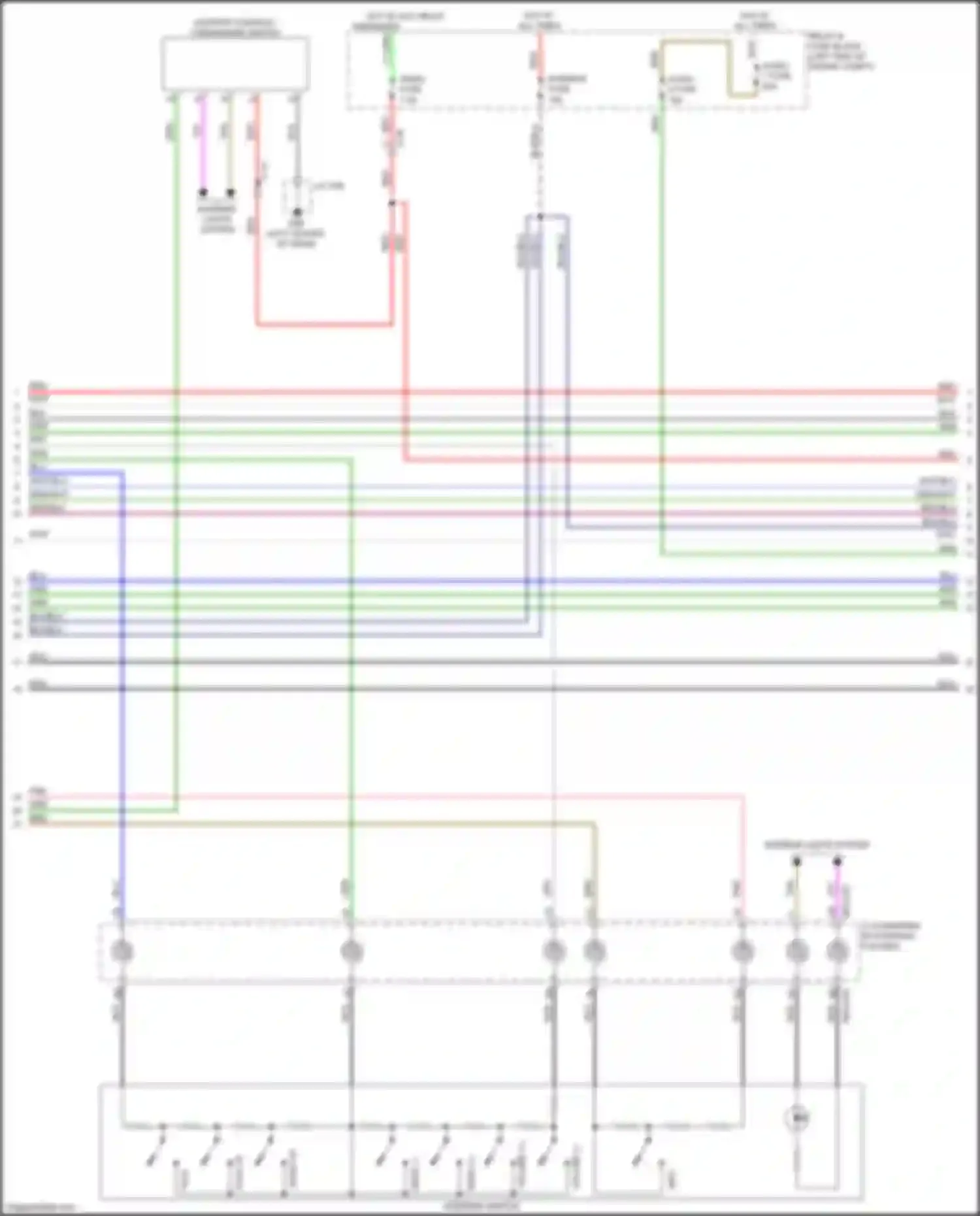 CX-5 Mazda II facelift (2021-2024): Navigation circuit, w/o bose (2 of 3)