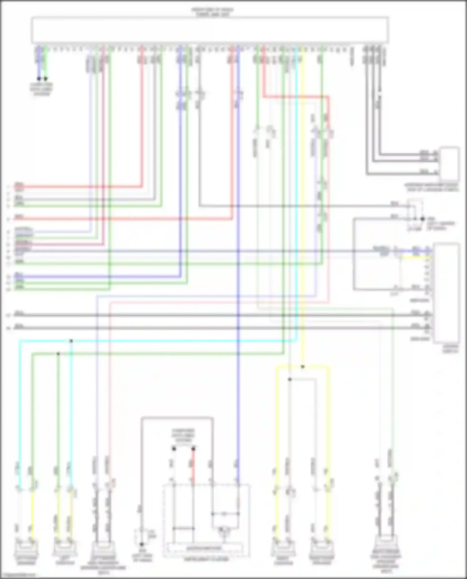 CX-5 Mazda II facelift (2021-2024): Navigation circuit, w/o bose (3 of 3)