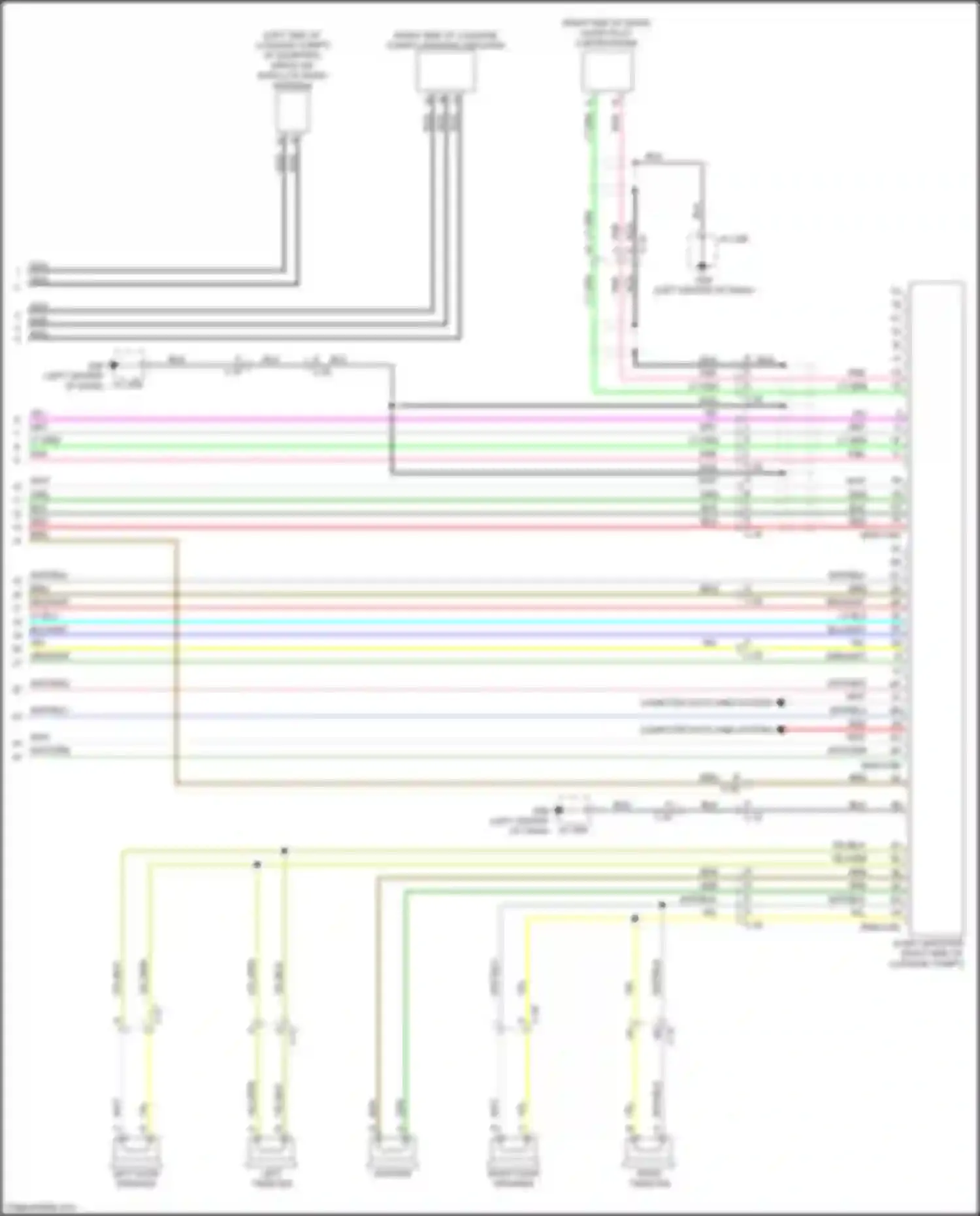 CX-5 Mazda II facelift (2021-2024): Radio circuit, w/ bose & sirius xm satellite radio (5 of 5)