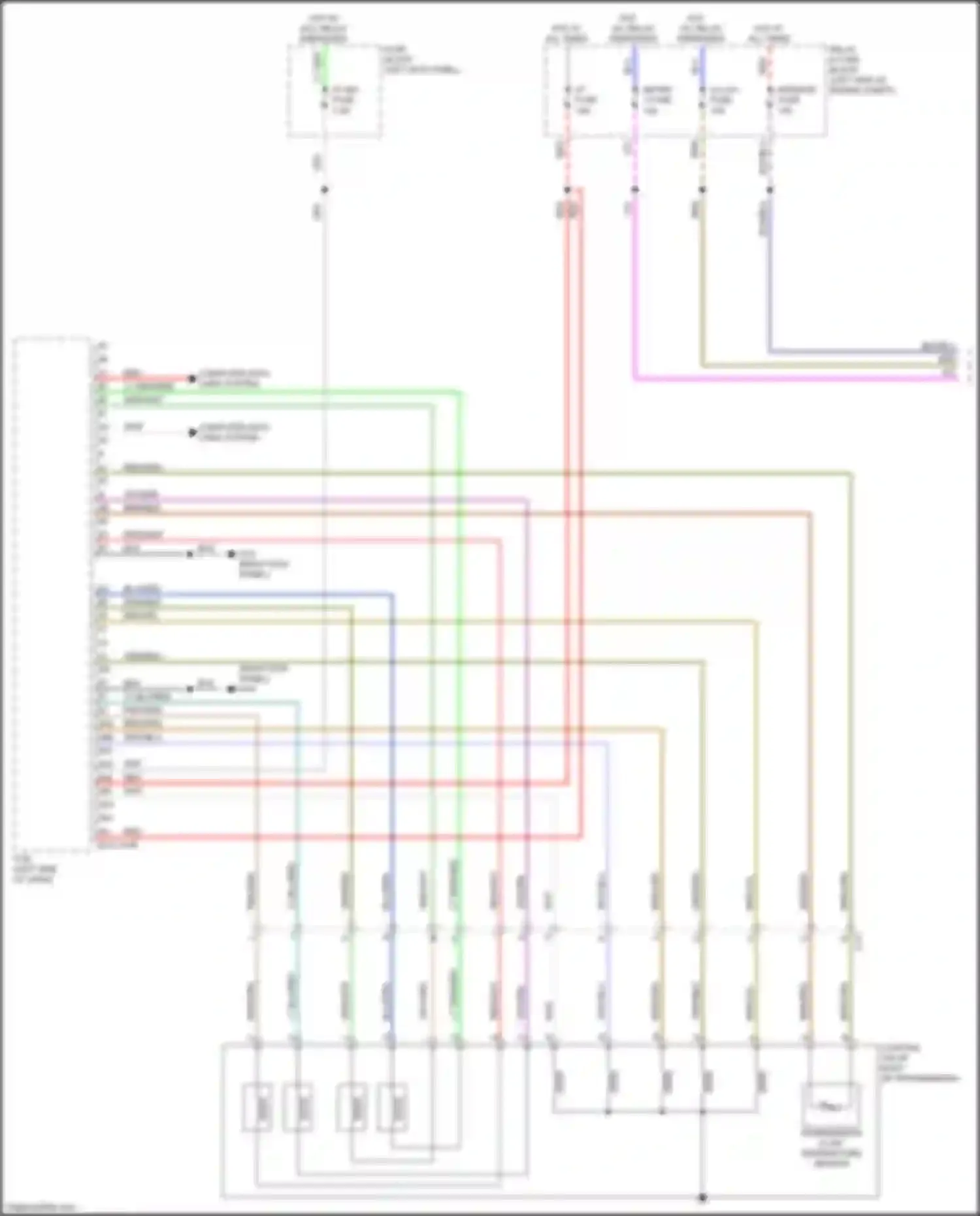 CX-5 Mazda II facelift (2021-2024): Transmission circuit (1 of 2)