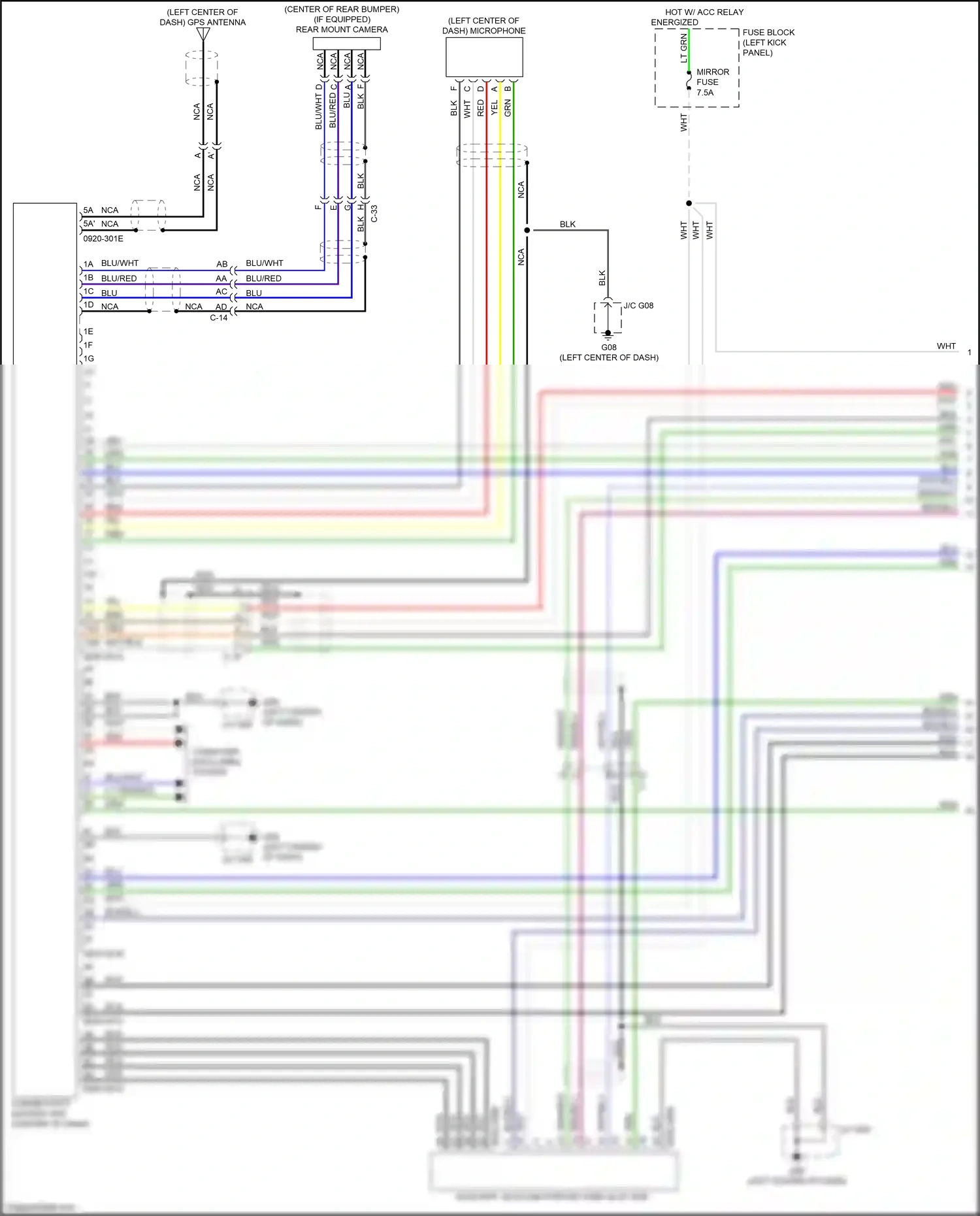 Wiring diagram blu for Mazda CX-5 II facelift (2021-2024) (12 of 75)