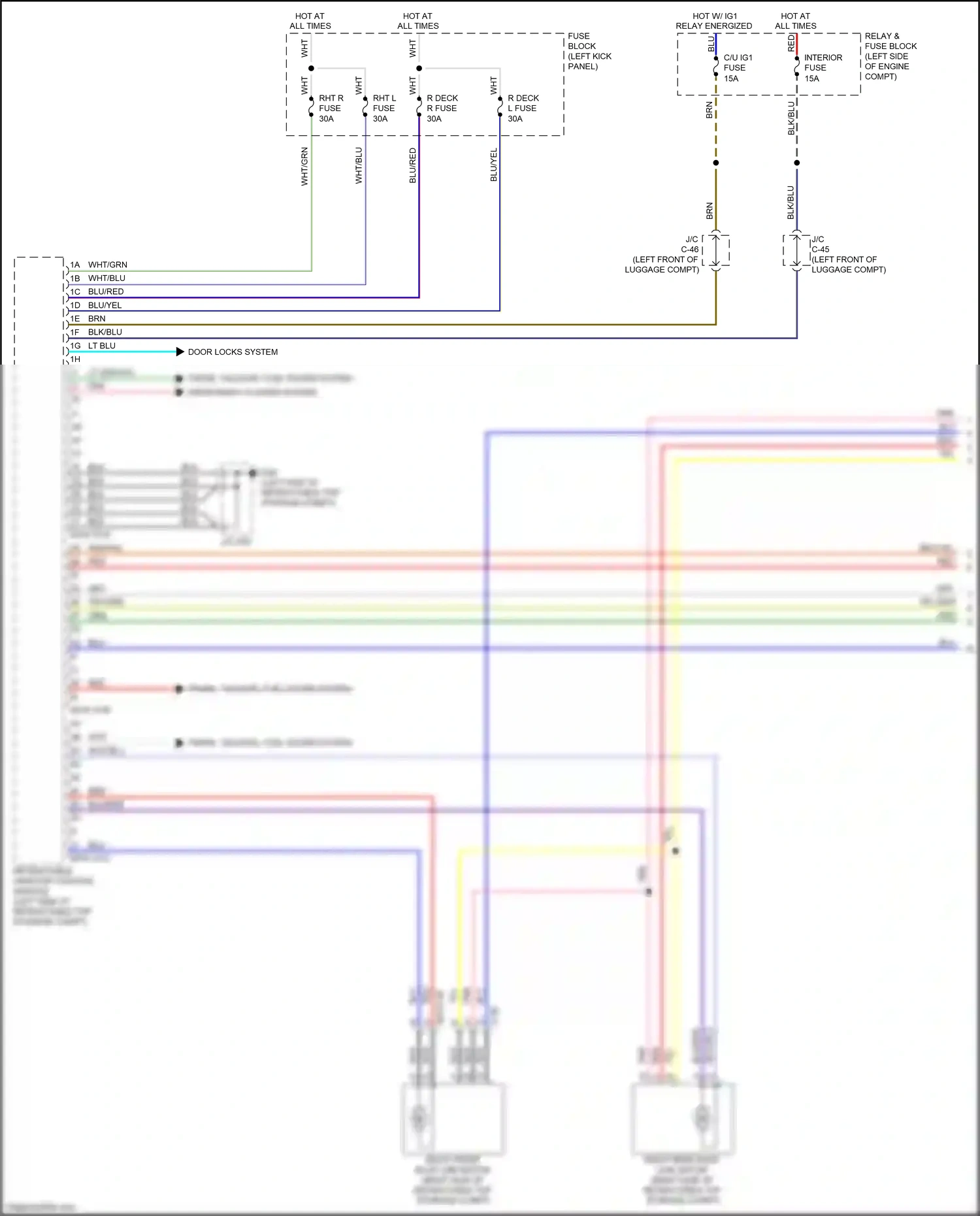 Wiring diagram blu for Mazda CX-5 II facelift (2021-2024) (51 of 75)