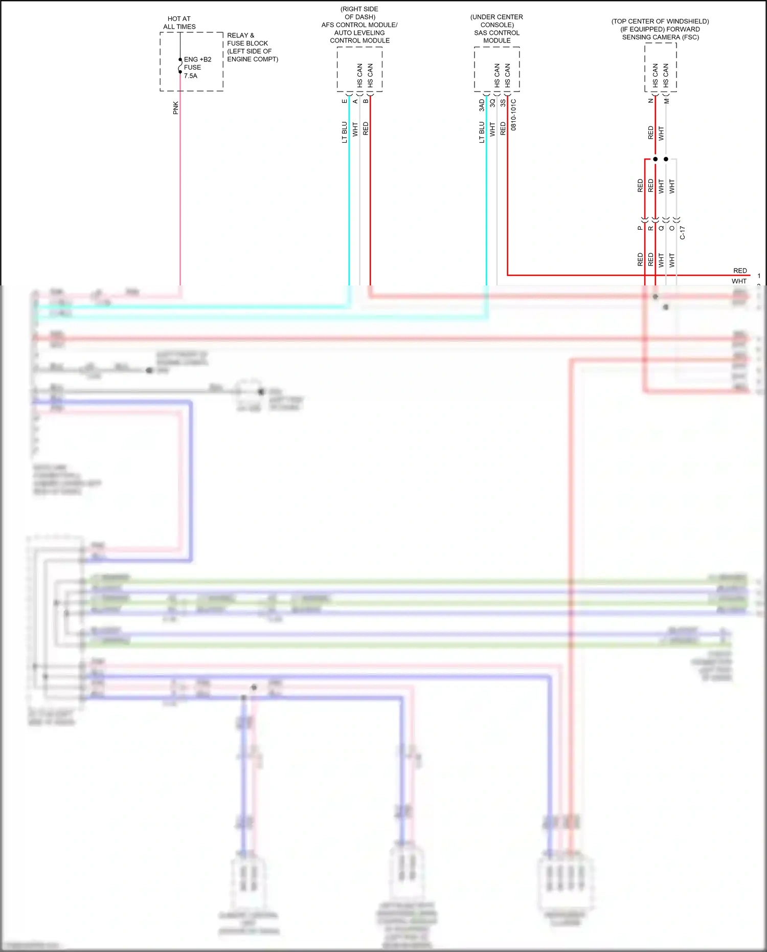Wiring diagram check connector for Mazda CX-5 II facelift (2021-2024) (1 of 1)