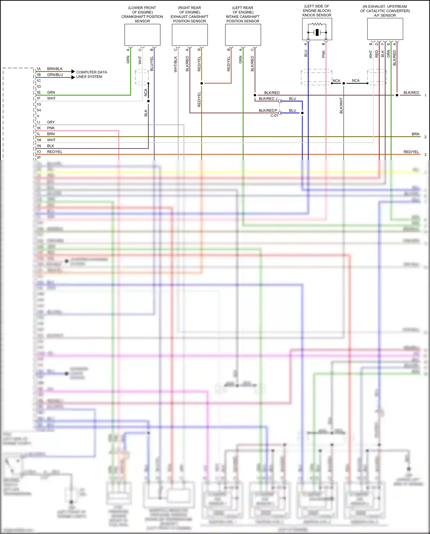 Wiring diagram computer data lines system for Mazda CX-5 II facelift (2021-2024) (59 of 61)