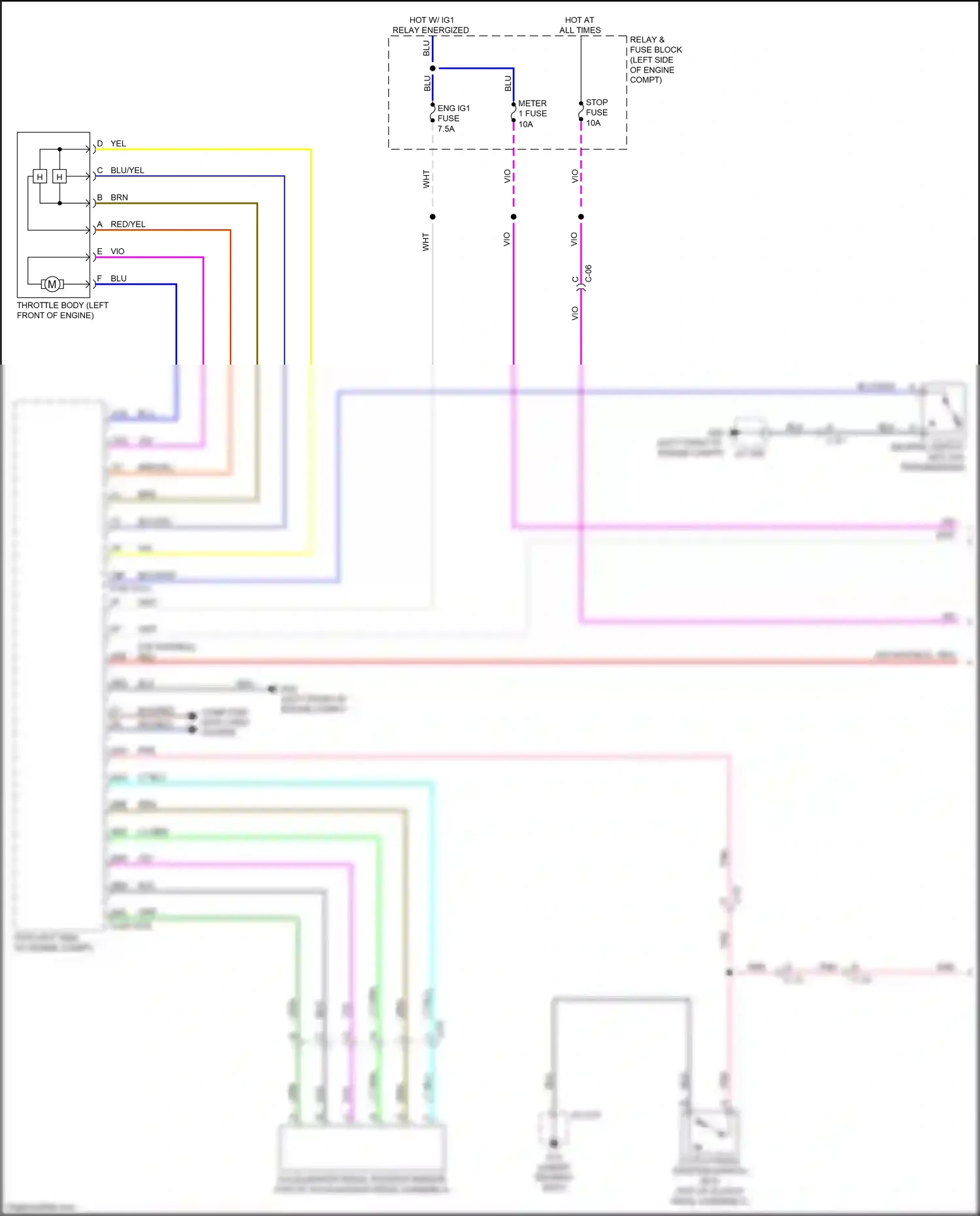 Wiring diagram computer data lines system for Mazda CX-5 II facelift (2021-2024) (25 of 61)