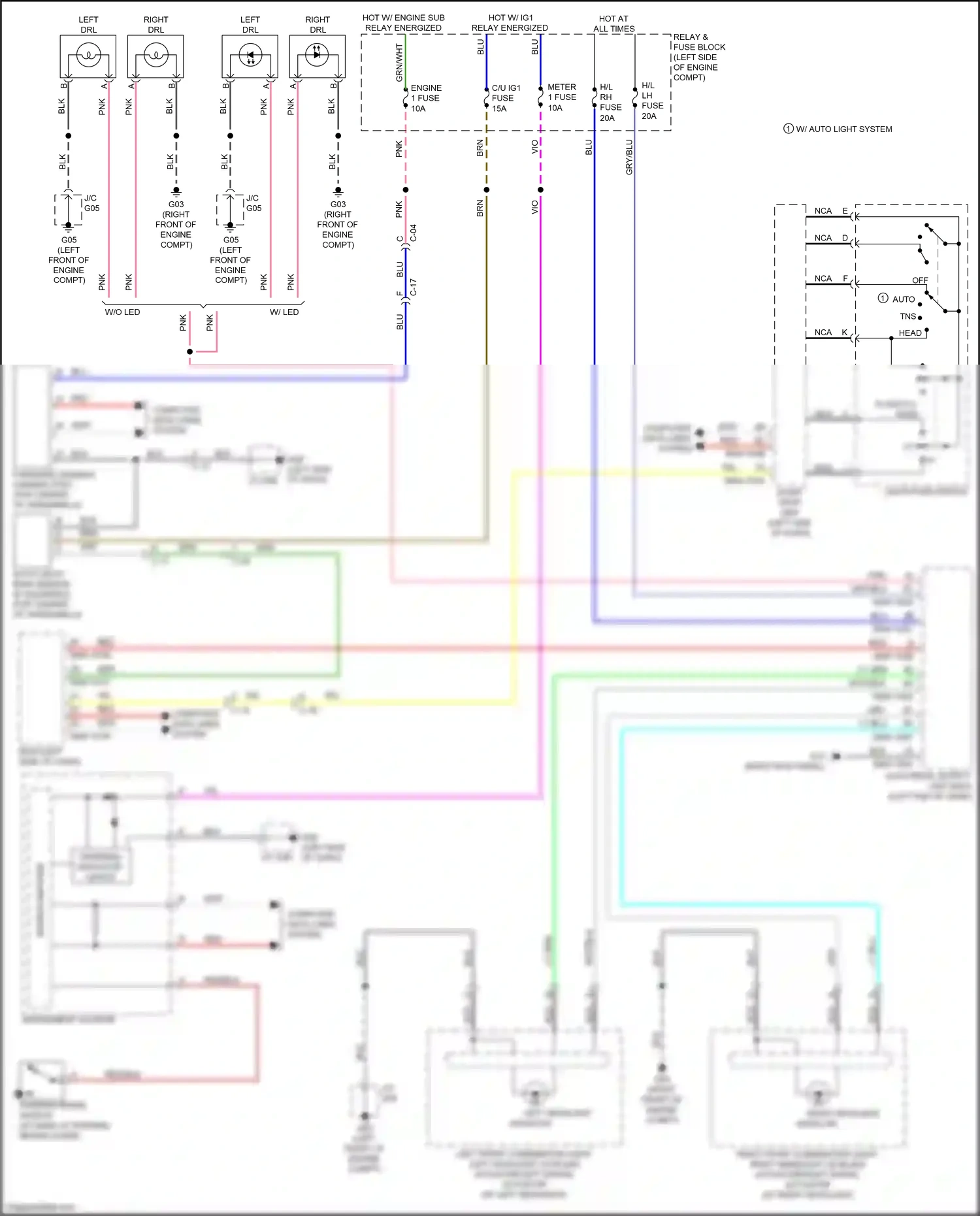Wiring diagram red for Mazda CX-5 II facelift (2021-2024) (2 of 76)