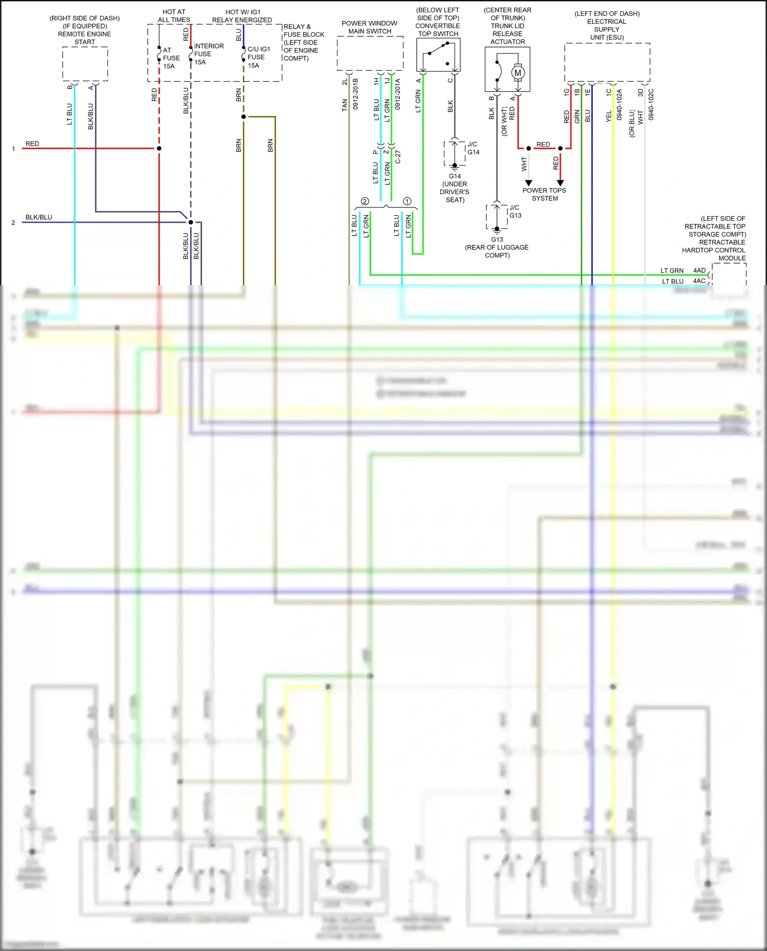 Wiring diagram tan for Mazda CX-5 II facelift (2021-2024) (11 of 28)