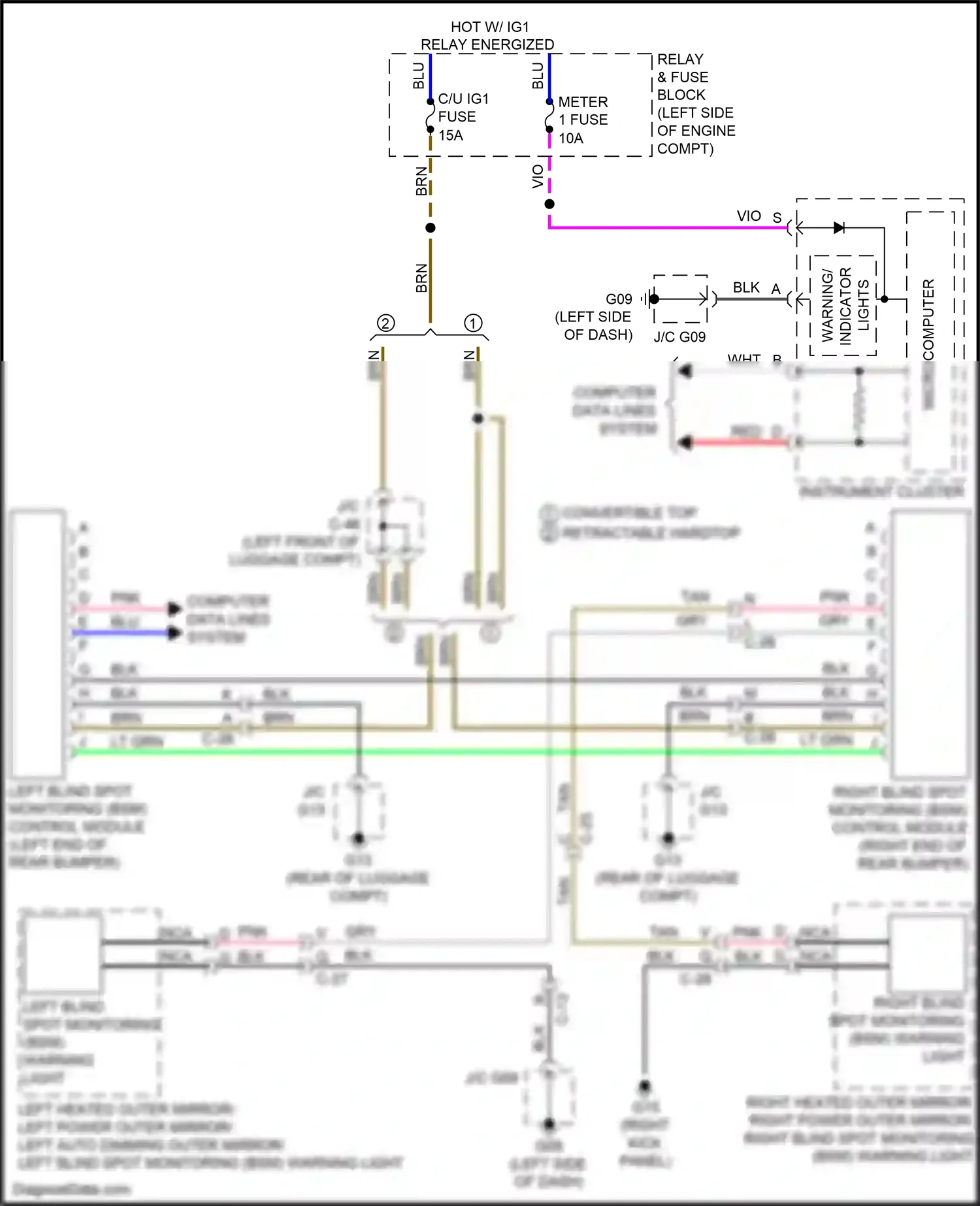 Wiring diagram vio for Mazda CX-5 II facelift (2021-2024) (11 of 69)