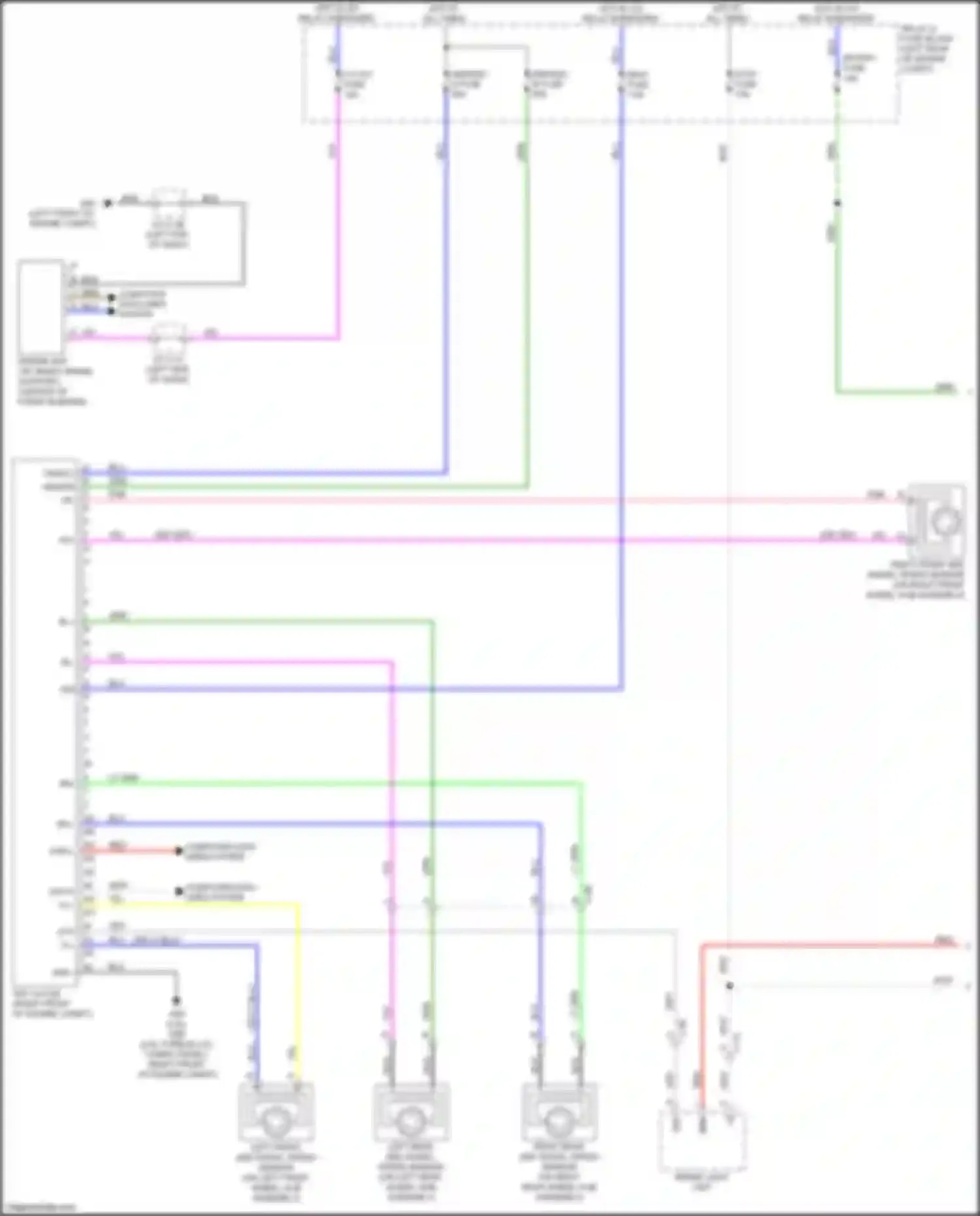 Wiring diagram 2.5l for Mazda CX-5 II (2017-2022) (1 of 3)