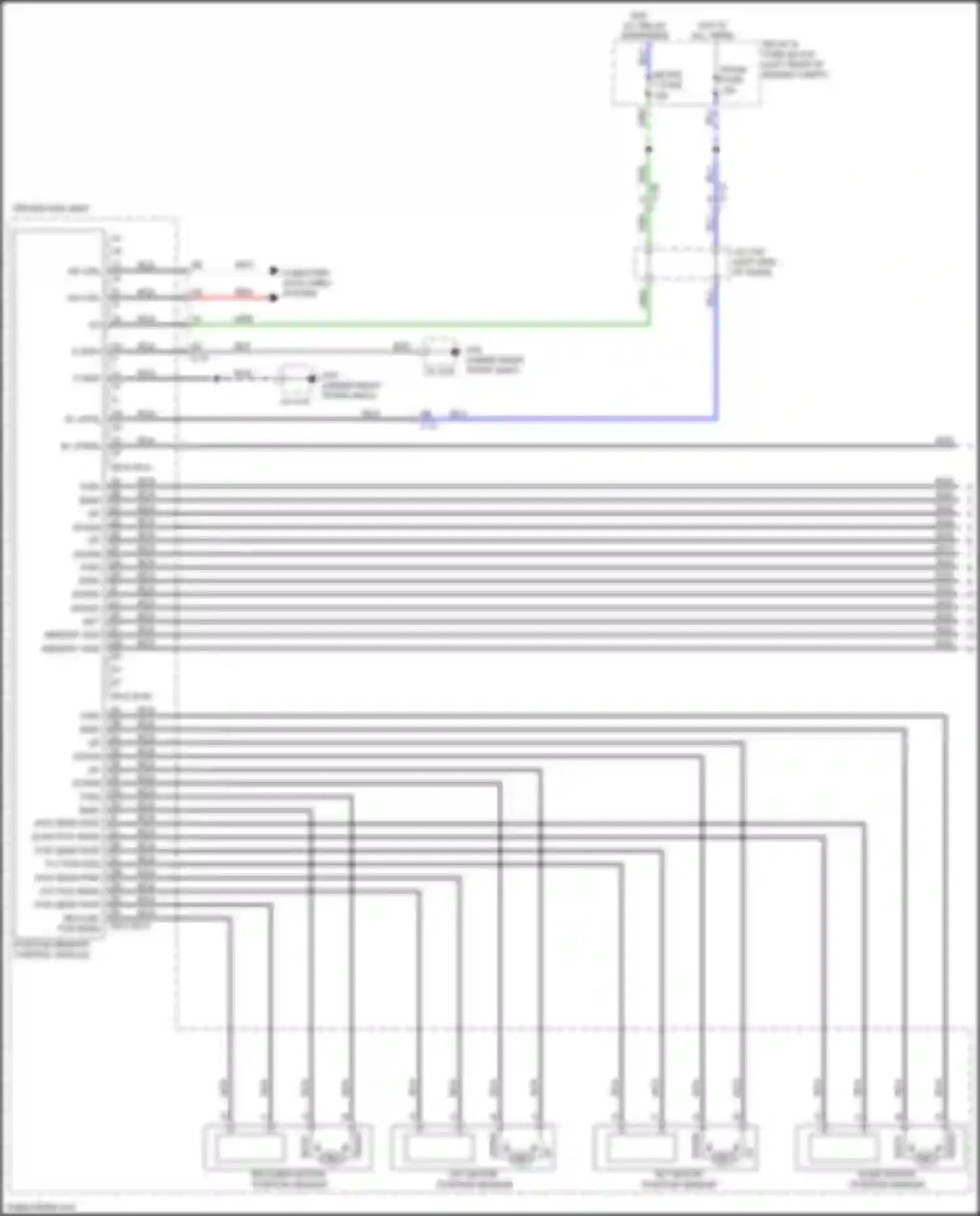 Wiring diagram b+ pwr for Mazda CX-5 II (2017-2022) (1 of 1)