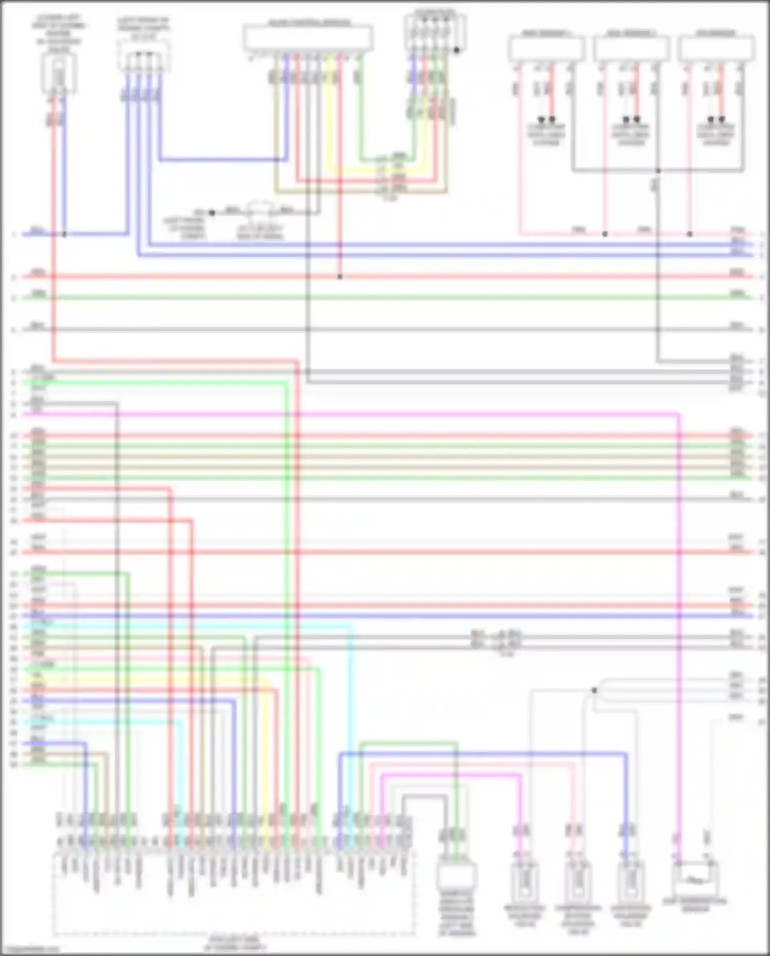Wiring diagram blu for Mazda CX-5 II (2017-2022) (104 of 138)