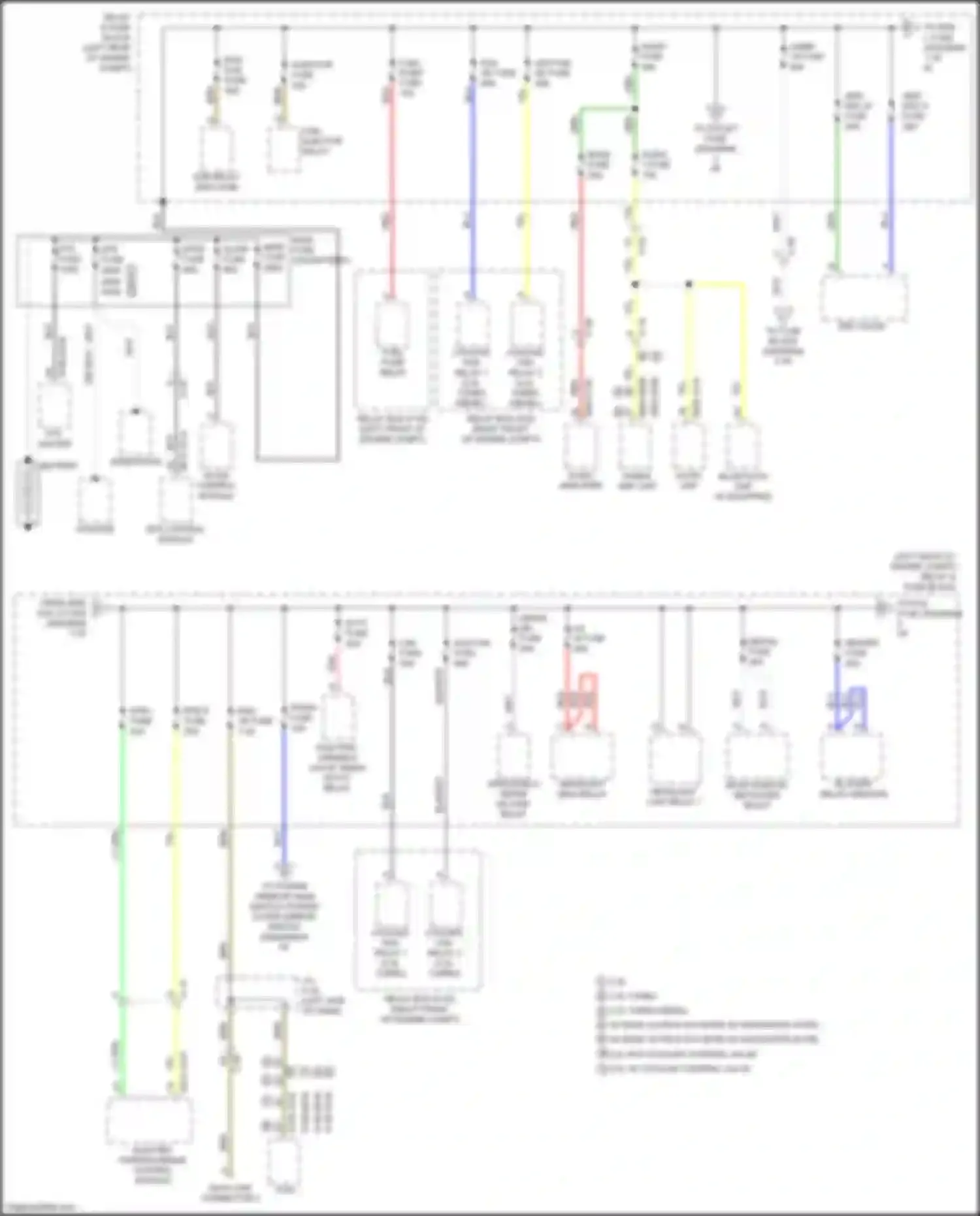 Wiring diagram bluetooth unit for Mazda CX-5 II (2017-2022) (2 of 3)