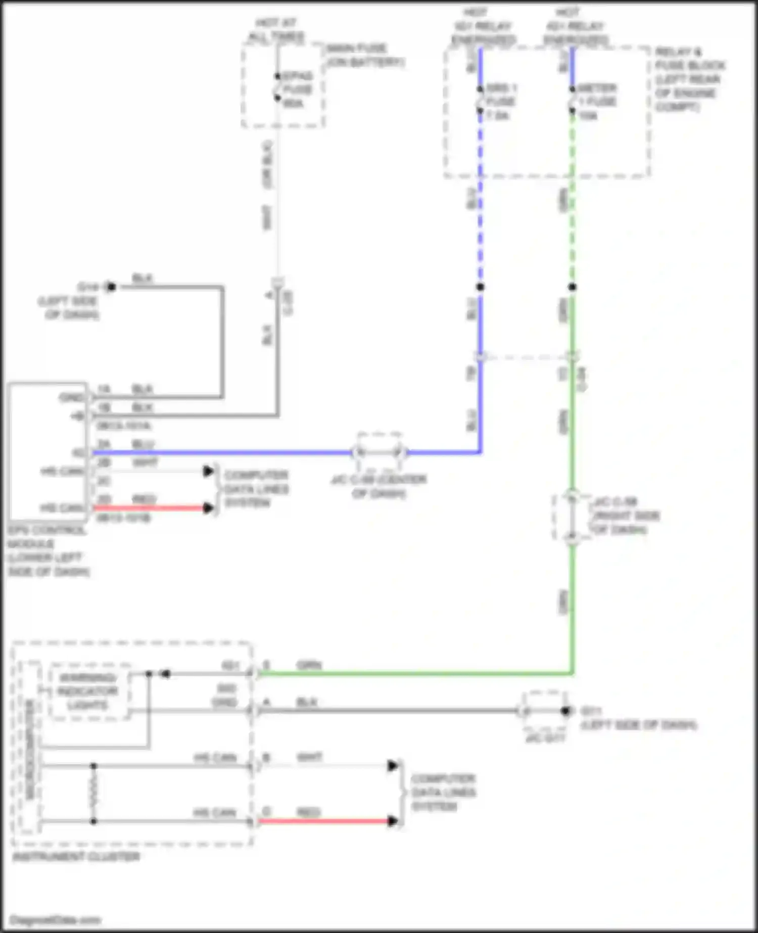 Wiring diagram c-05 for Mazda CX-5 II (2017-2022) (1 of 2)