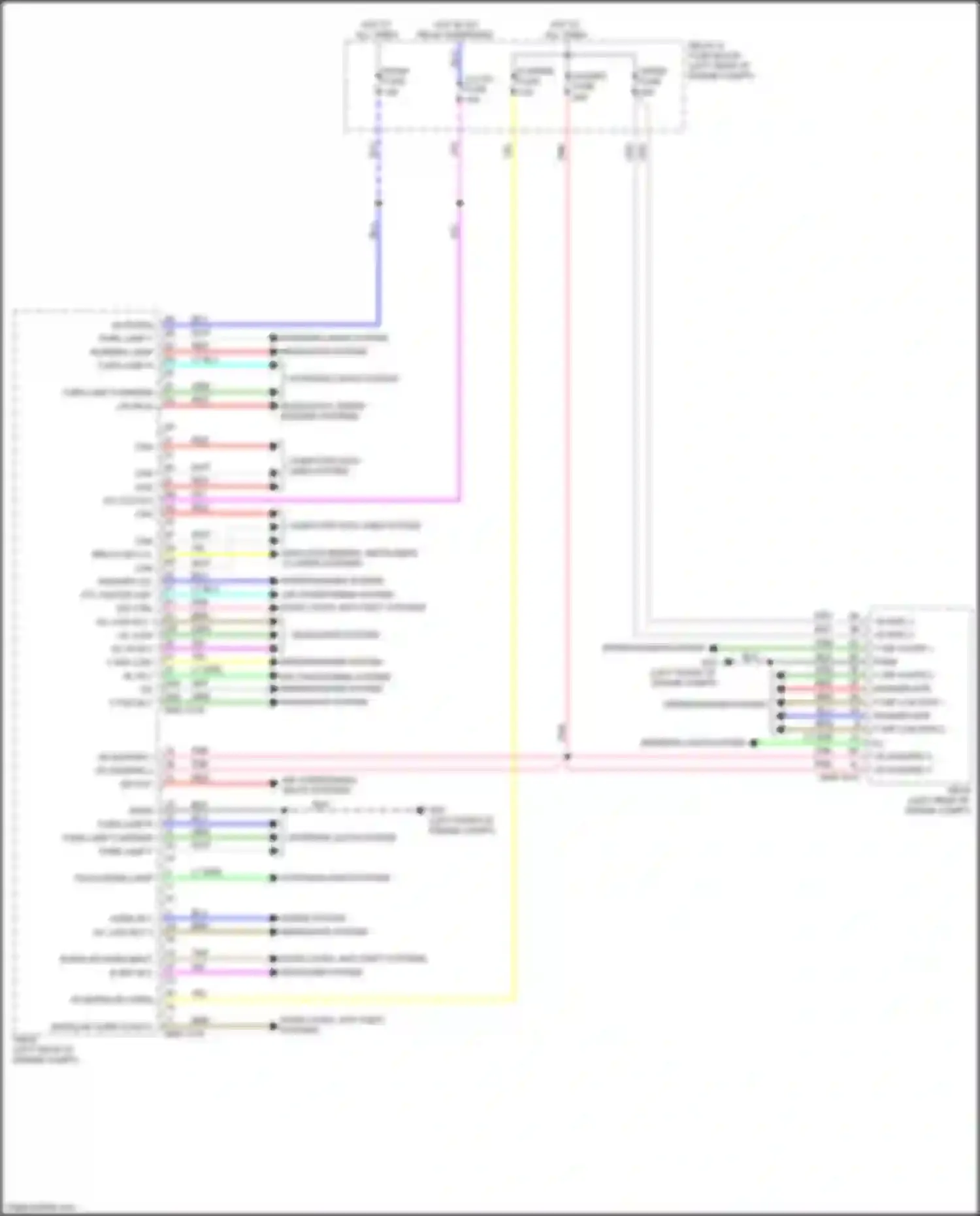 Wiring diagram f wip low sw for Mazda CX-5 II (2017-2022) (1 of 3)
