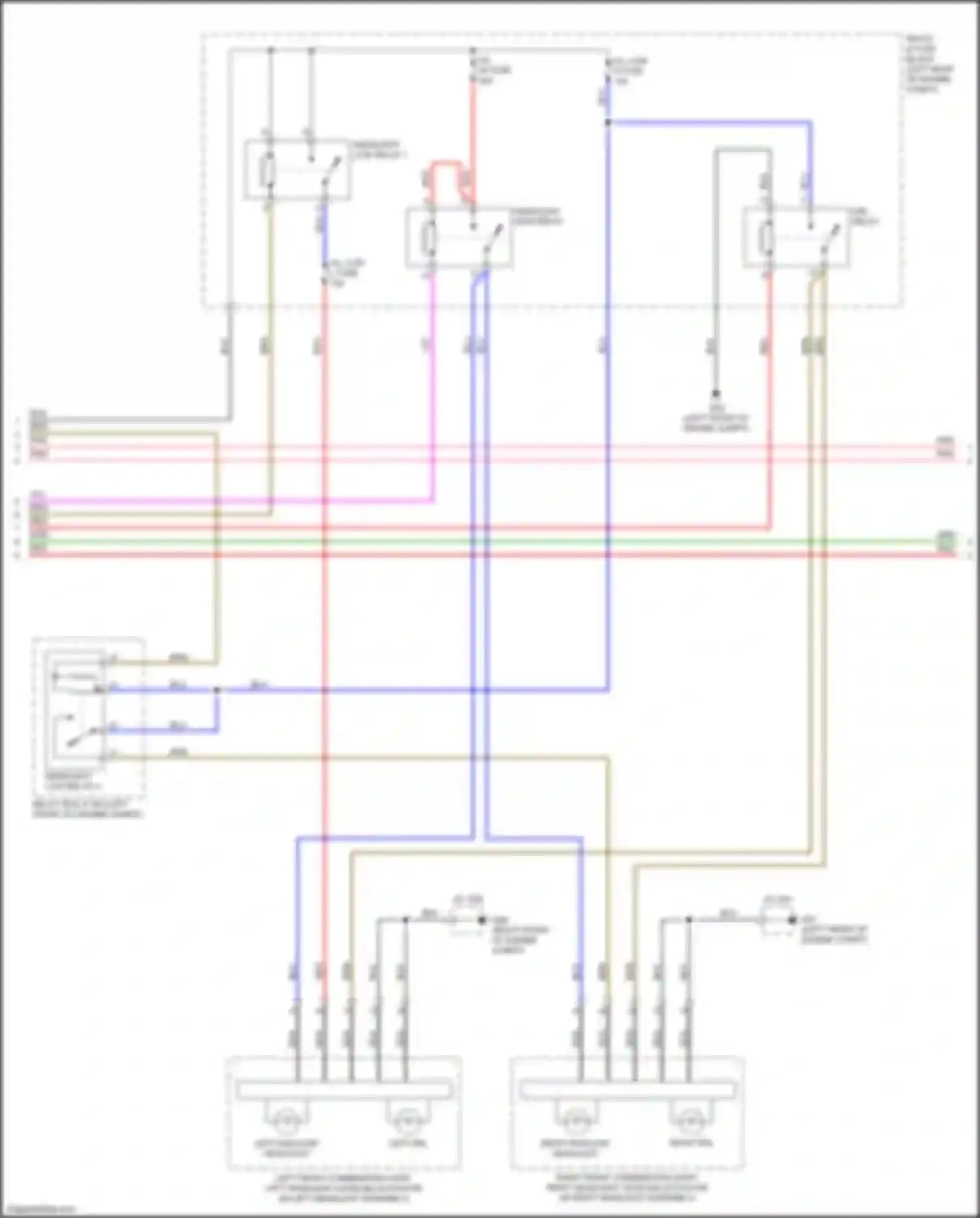 Wiring diagram h/l low r fuse for Mazda CX-5 II (2017-2022) (1 of 2)