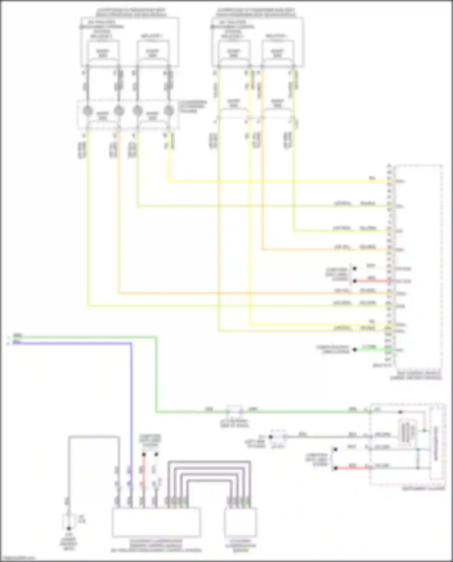 Wiring diagram hs can-h for Mazda CX-5 II (2017-2022) (10 of 39)