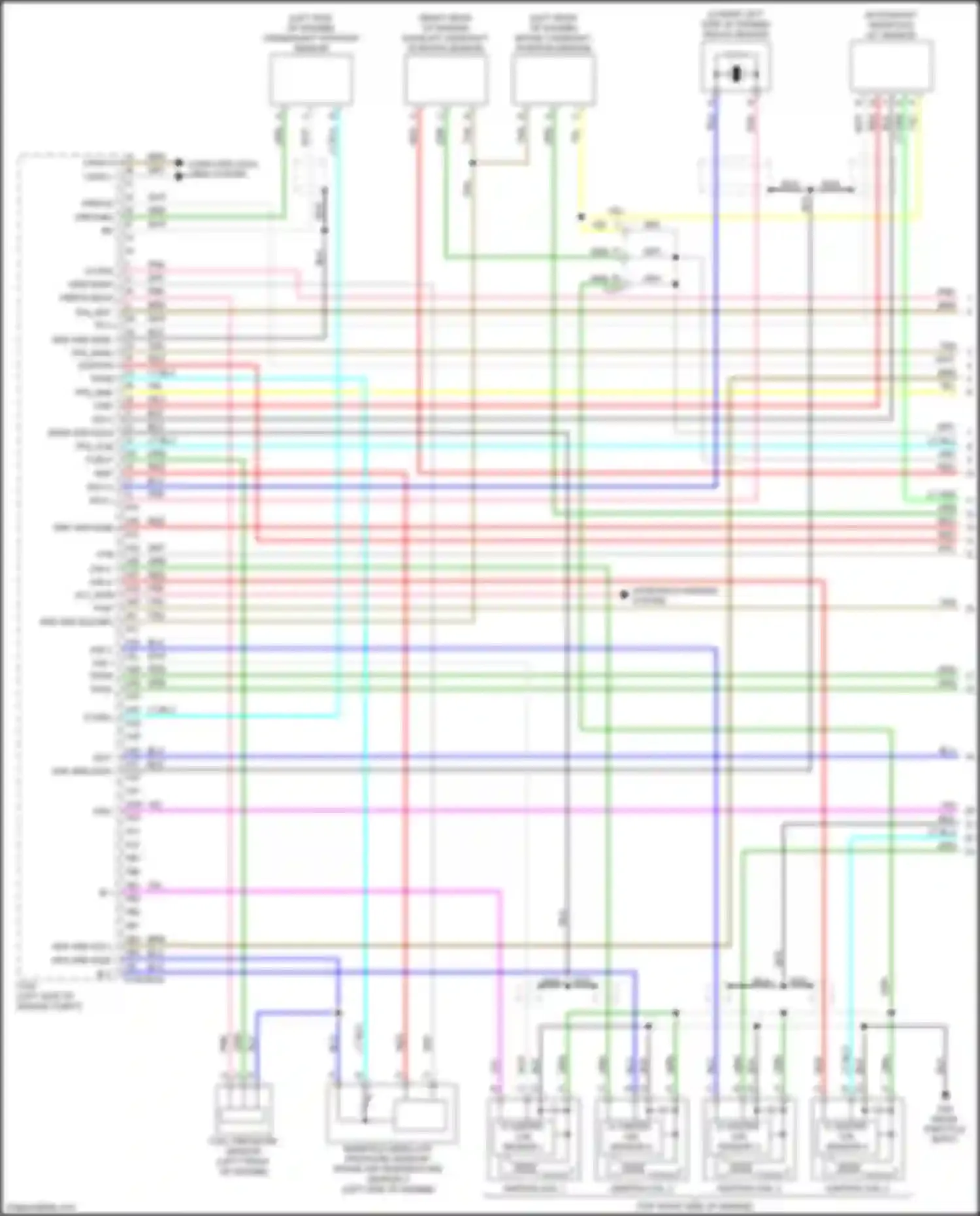 Wiring diagram ignition coil 1 for Mazda CX-5 II (2017-2022) (2 of 4)