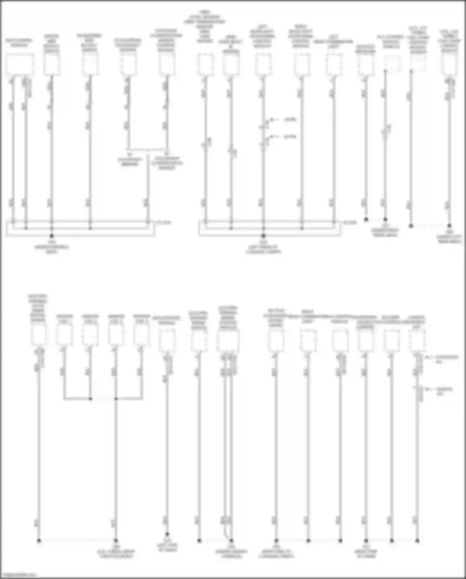 Wiring diagram ignition coil 2 for Mazda CX-5 II (2017-2022) (1 of 4)