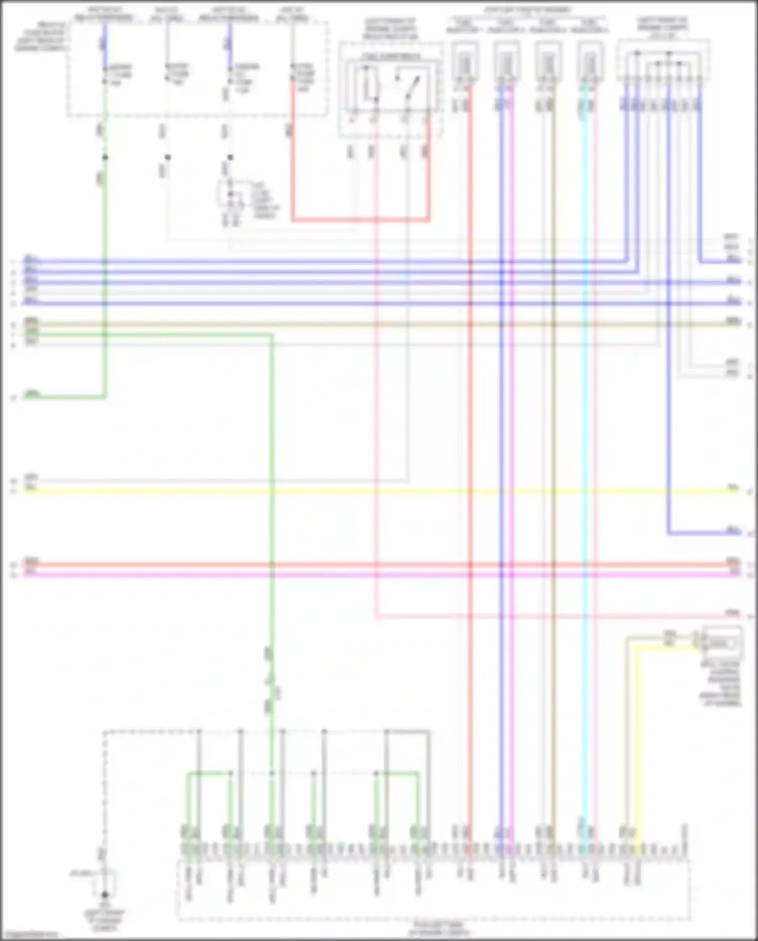 Wiring diagram inj 2 for Mazda CX-5 II (2017-2022) (1 of 1)