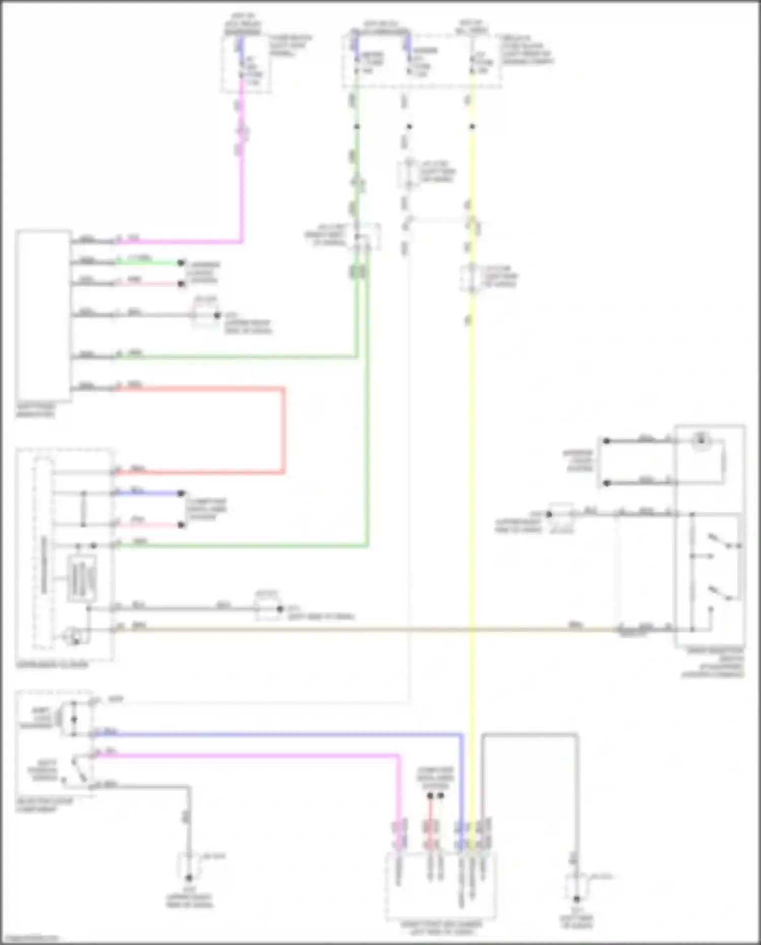 Wiring diagram j/c c-50 for Mazda CX-5 II (2017-2022) (2 of 6)
