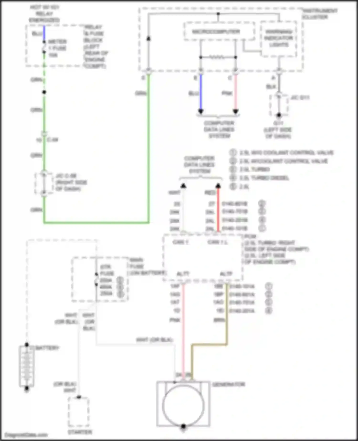 Wiring diagram j/c c-58 for Mazda CX-5 II (2017-2022) (23 of 38)