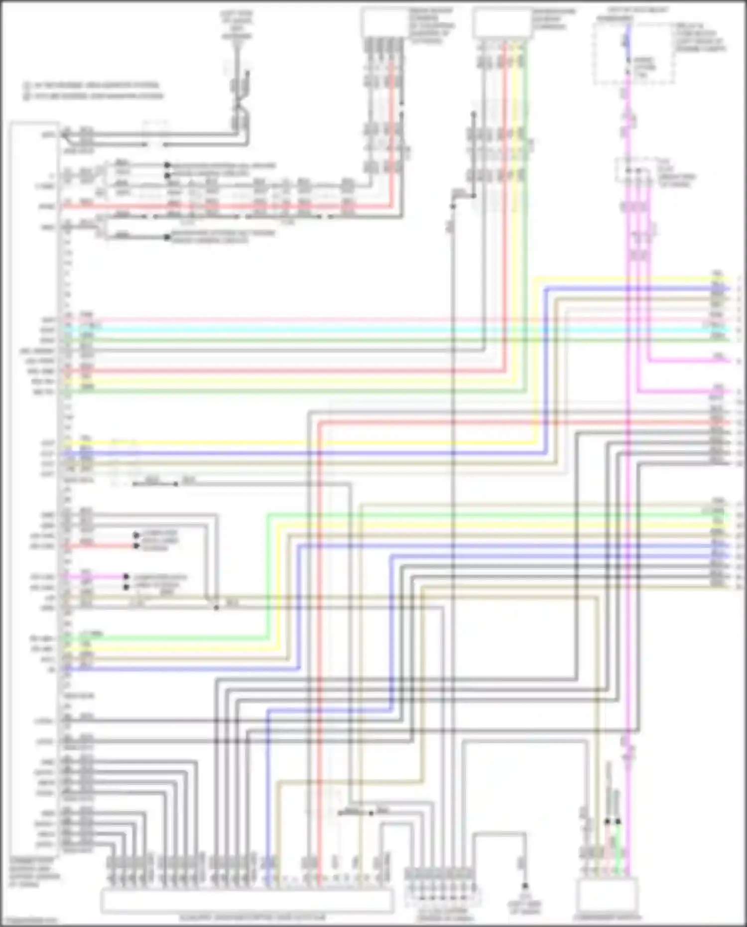 Wiring diagram mic sense for Mazda CX-5 II (2017-2022) (1 of 9)