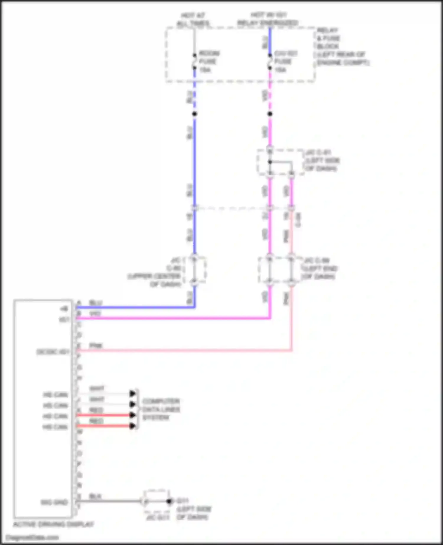 Wiring diagram pnk for Mazda CX-5 II (2017-2022) (60 of 117)