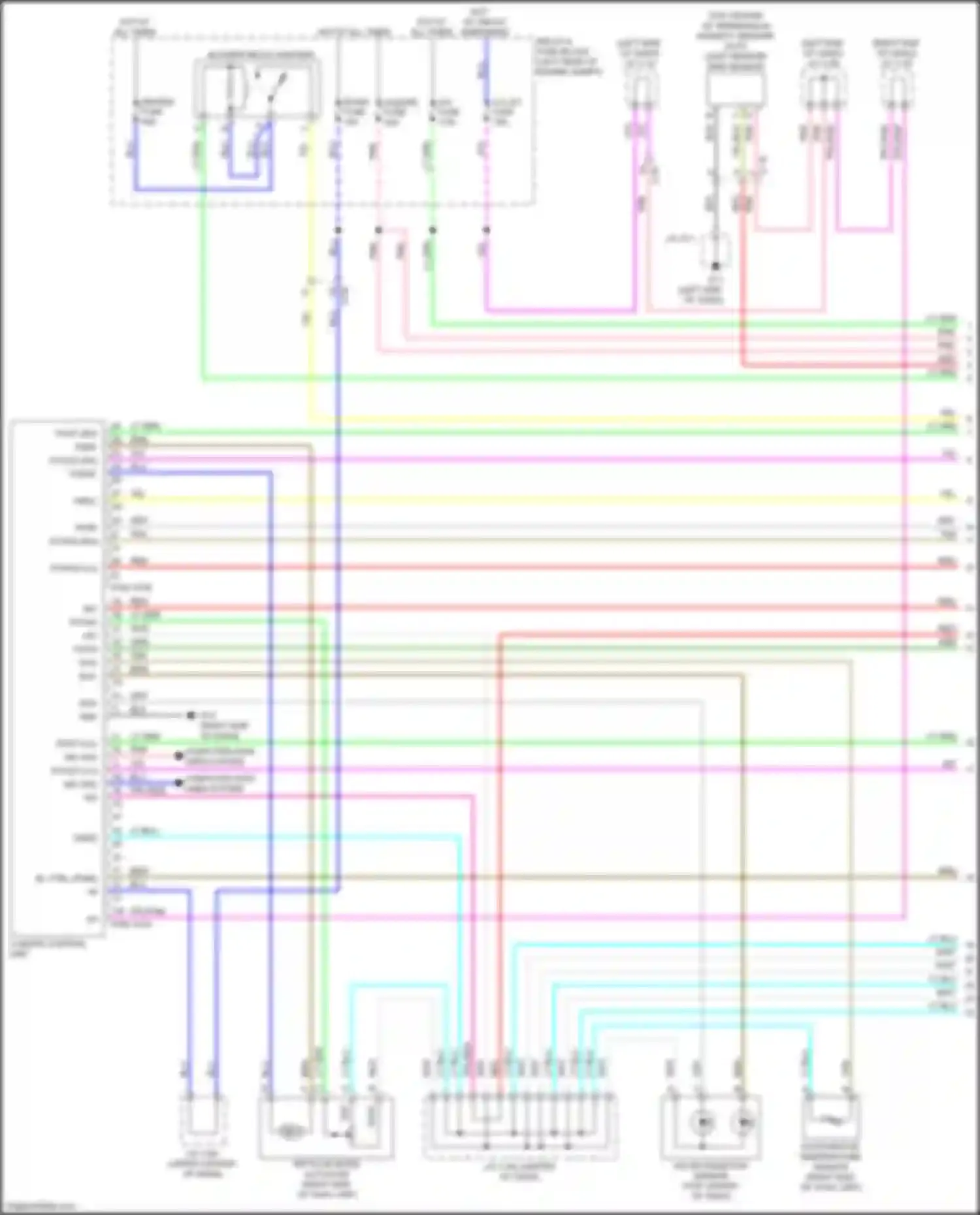 Wiring diagram ppl/red for Mazda CX-5 II (2017-2022) (1 of 5)