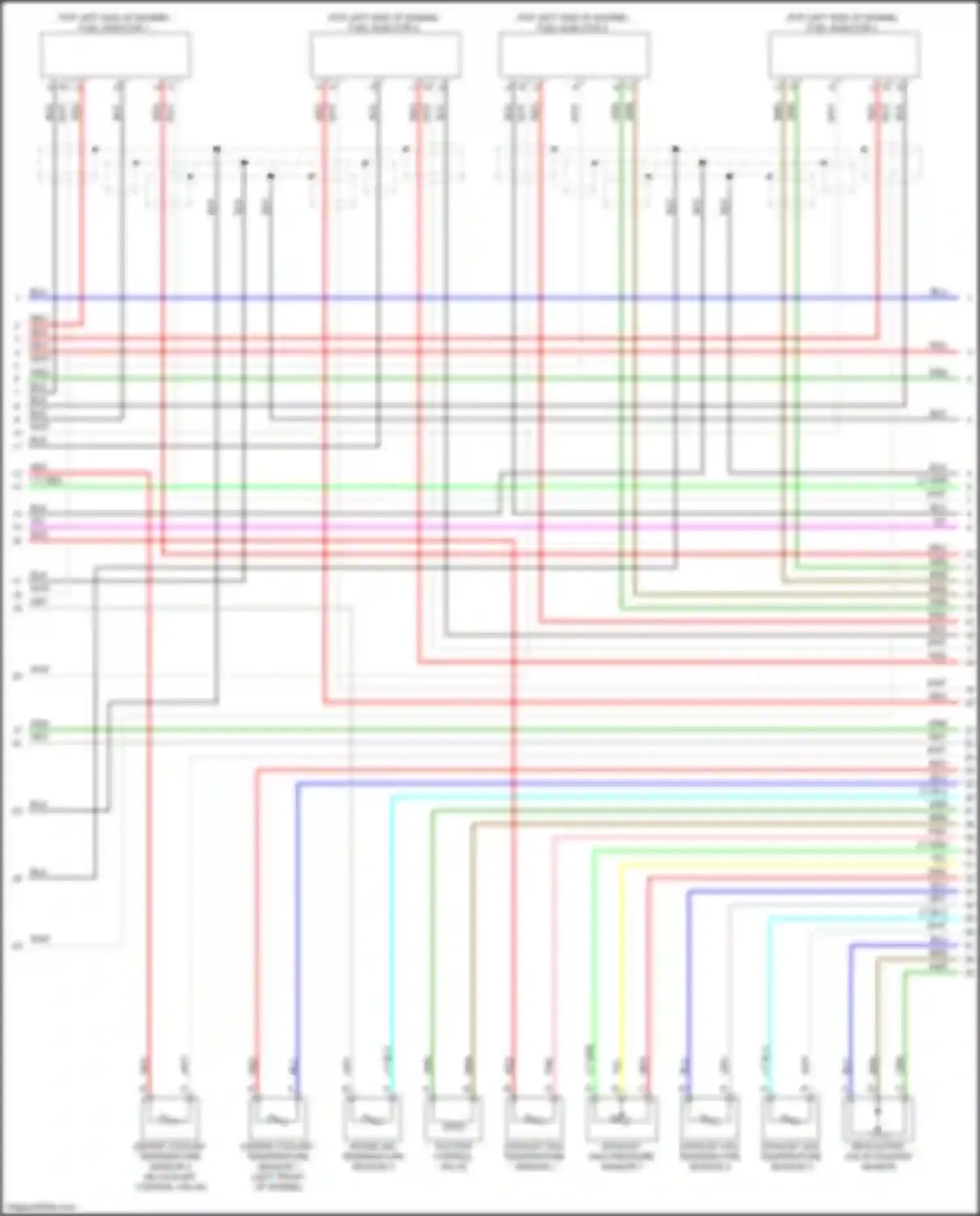 Wiring diagram red for Mazda CX-5 II (2017-2022) (101 of 134)