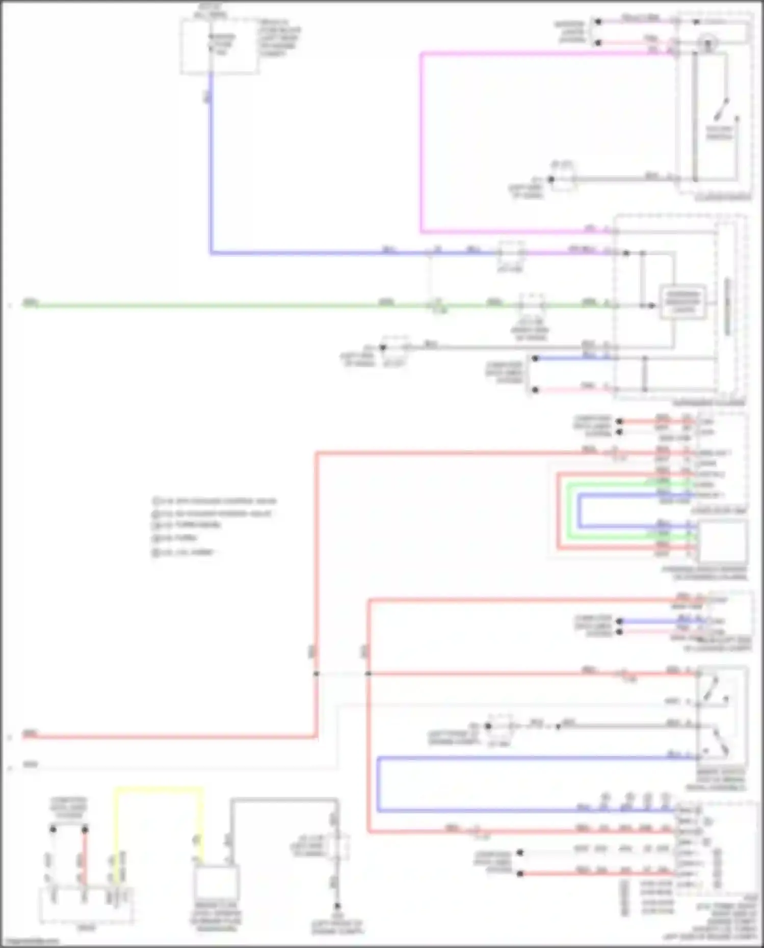 Wiring diagram relay & fuse block for Mazda CX-5 II (2017-2022) (32 of 91)