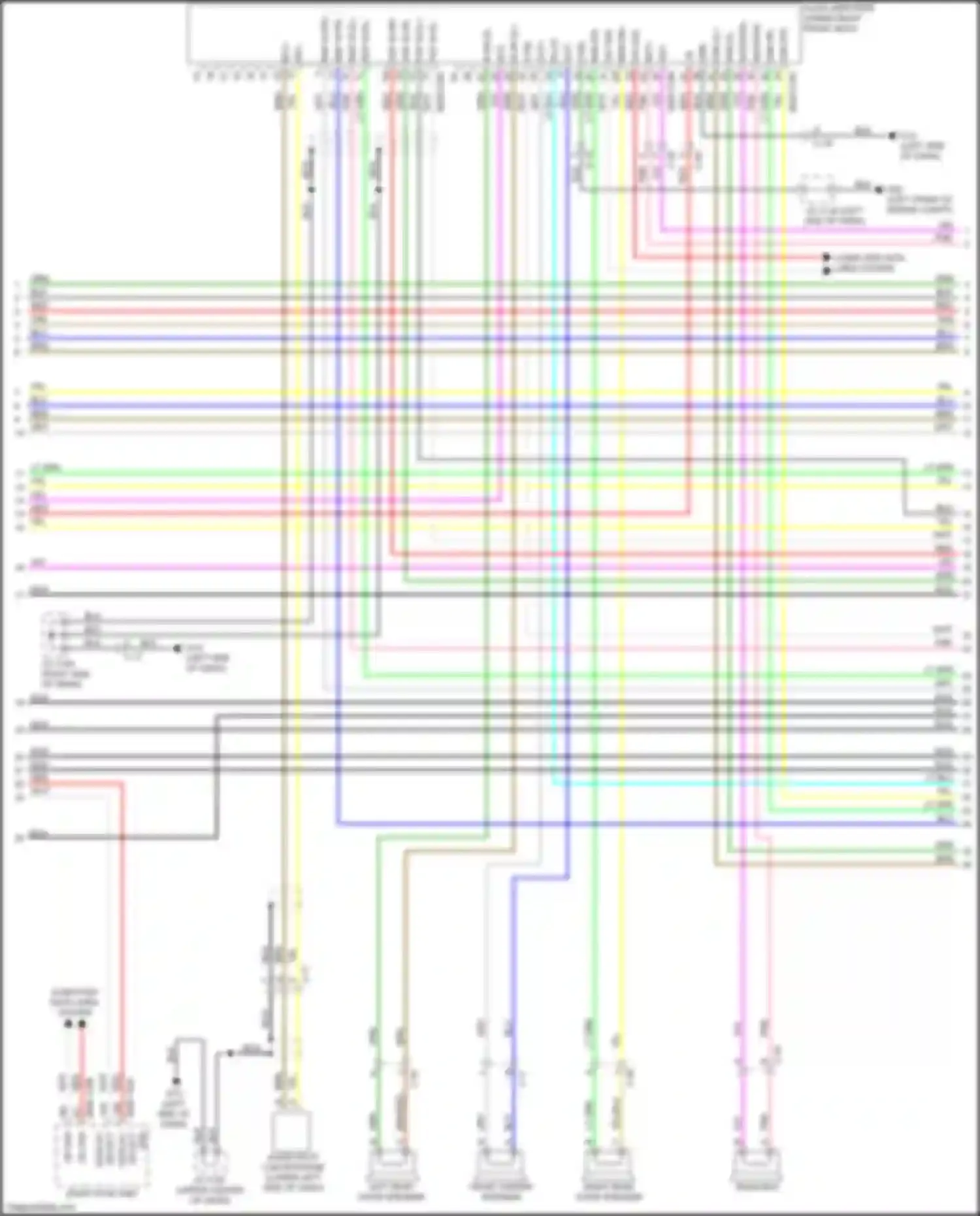 Wiring diagram select sw for Mazda CX-5 II (2017-2022) (3 of 7)