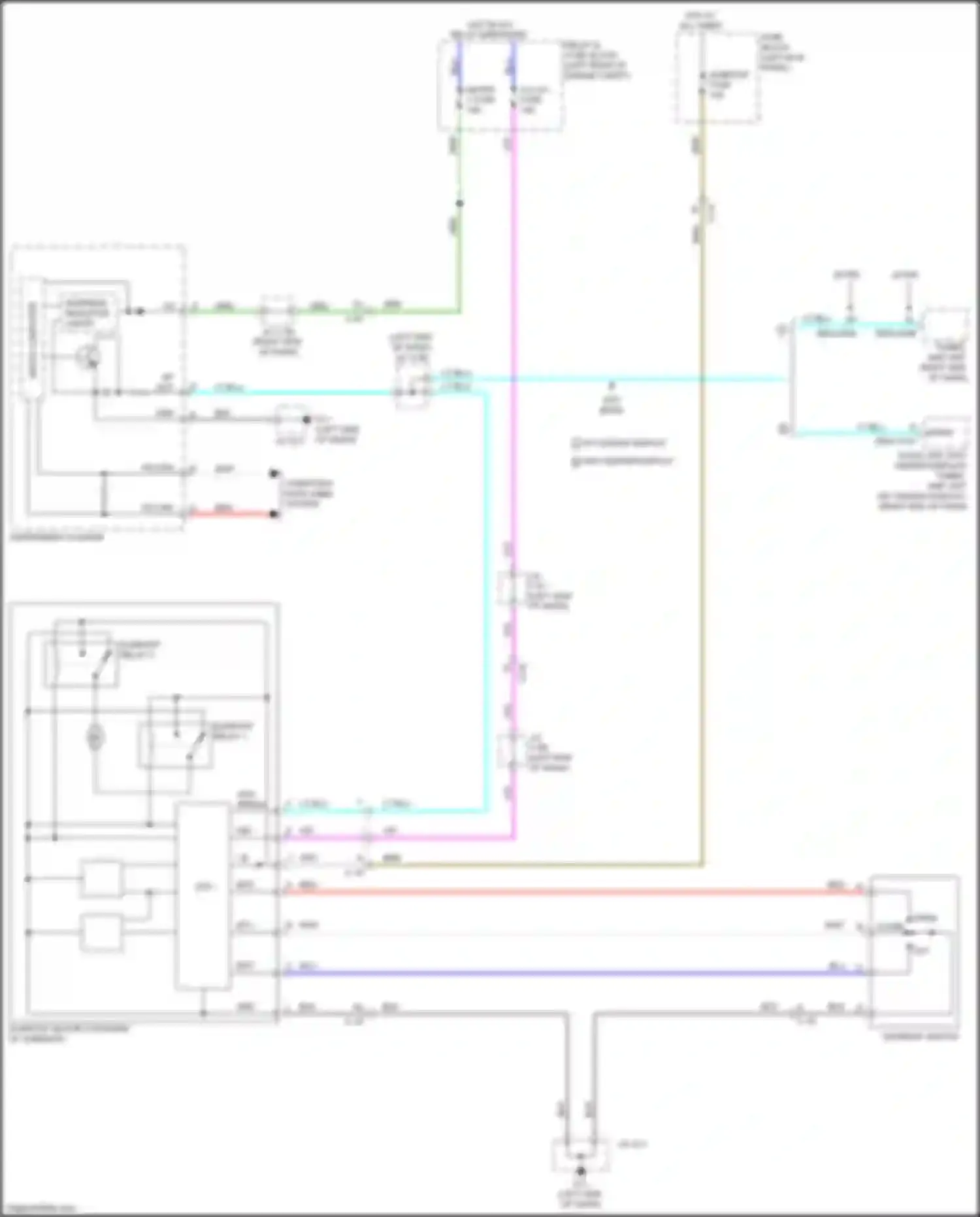 Wiring diagram sp out for Mazda CX-5 II (2017-2022) (1 of 1)