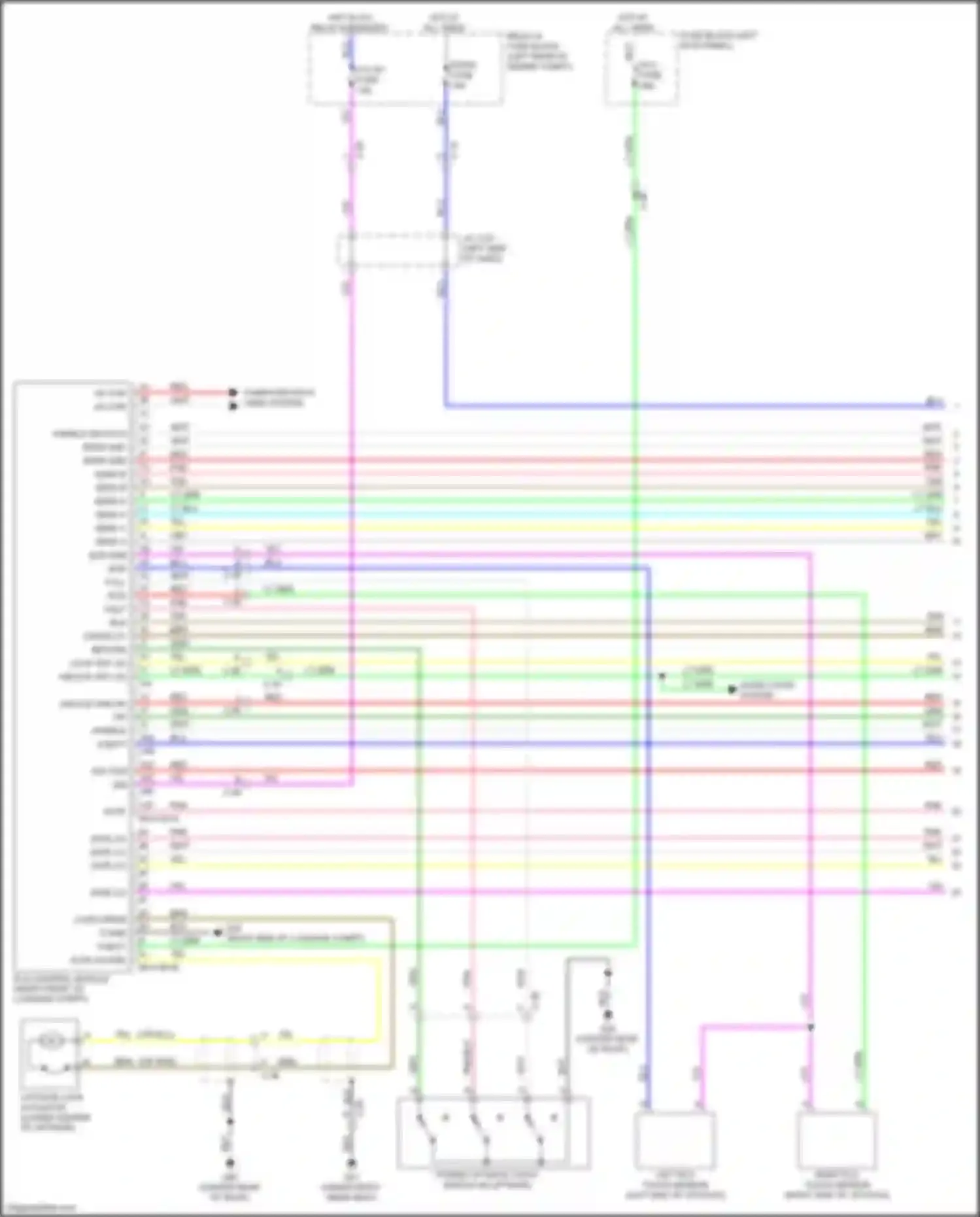 Wiring diagram tan for Mazda CX-5 II (2017-2022) (21 of 81)