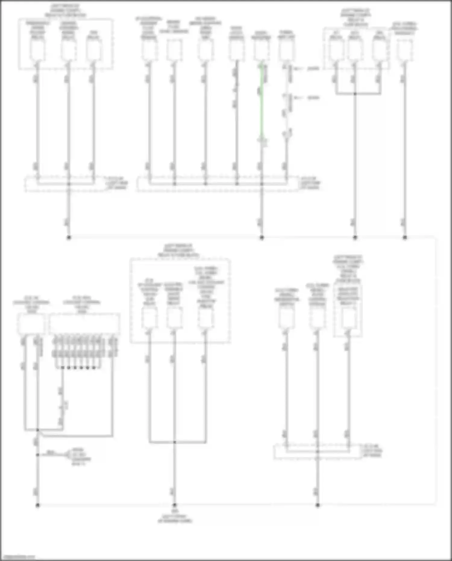 Wiring diagram tns relay for Mazda CX-5 II (2017-2022) (1 of 1)