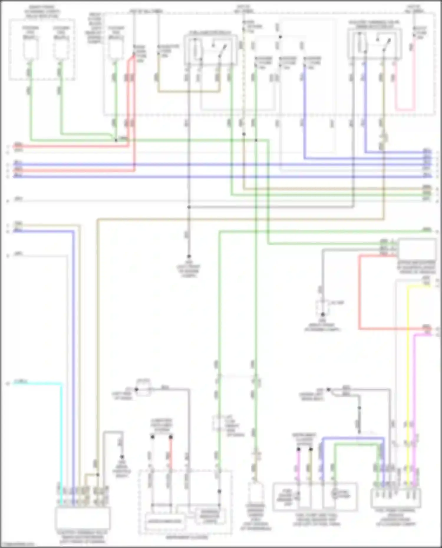 Wiring diagram wht for Mazda CX-5 II (2017-2022) (109 of 132)