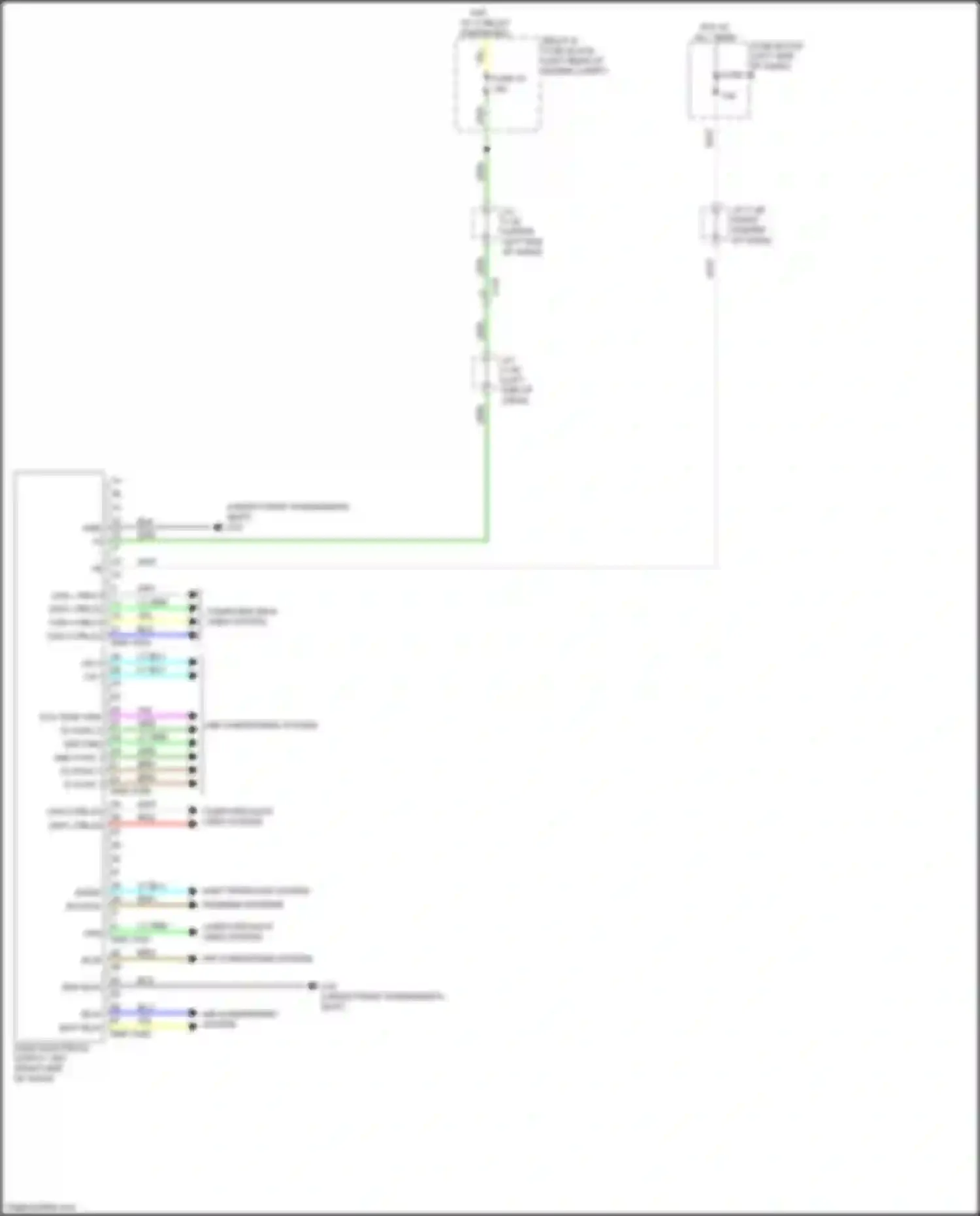 CX-50 Mazda I (2021-2024): Dash-electrical supply unit circuit
