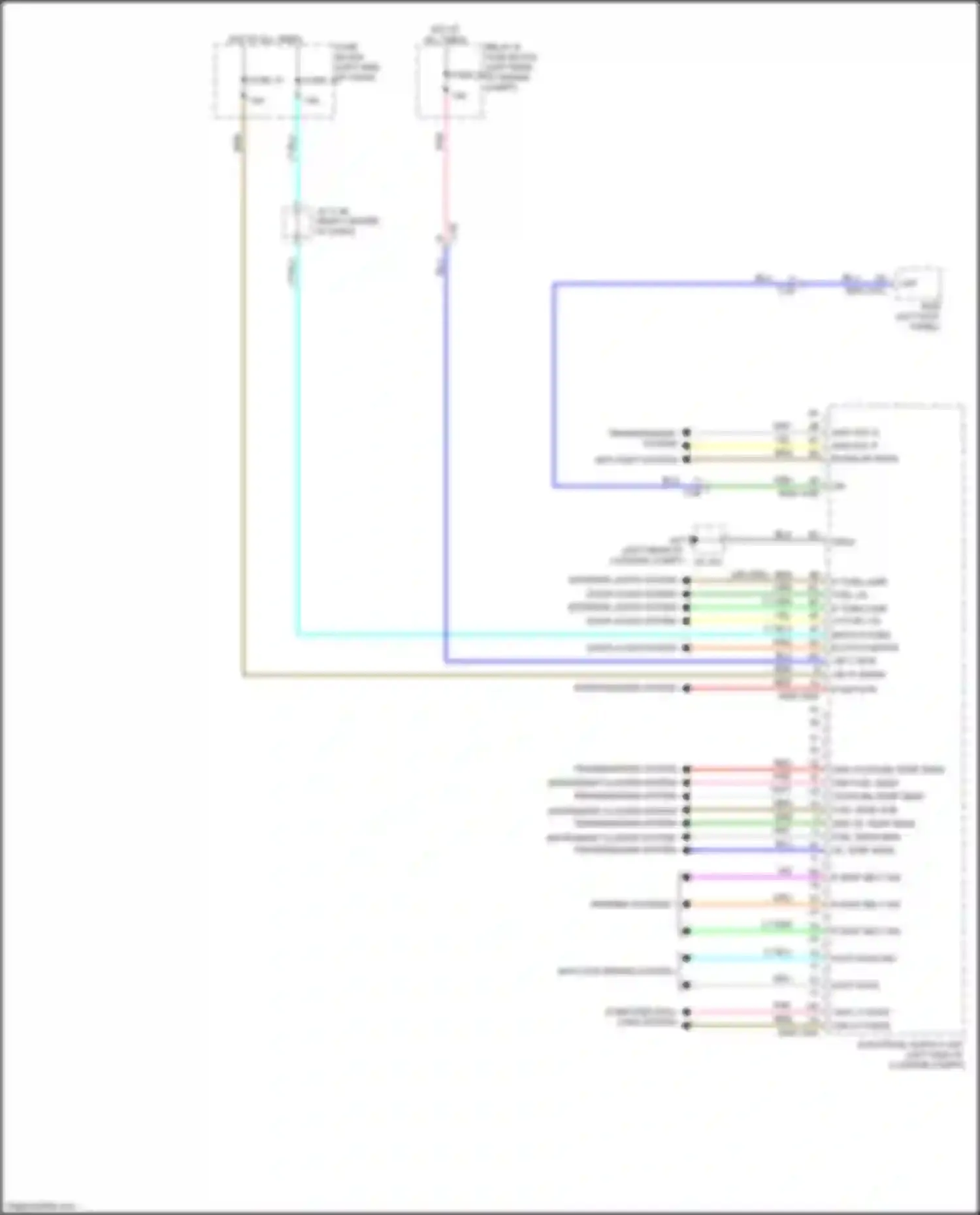 CX-50 Mazda I (2021-2024): Electrical supply unit circuit (2 of 2)