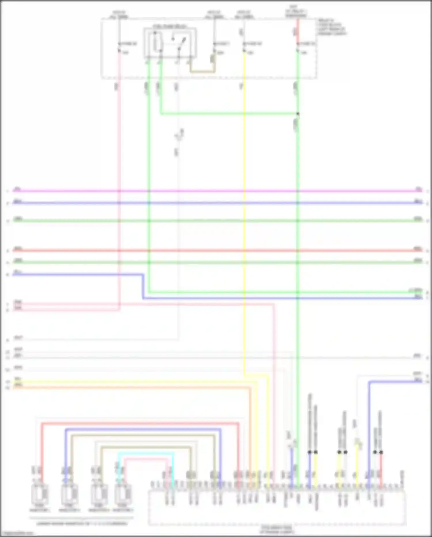 CX-50 Mazda I (2021-2024): Wiring diagram engine performance 2.5l turbo skyactiv (5 of 6)
