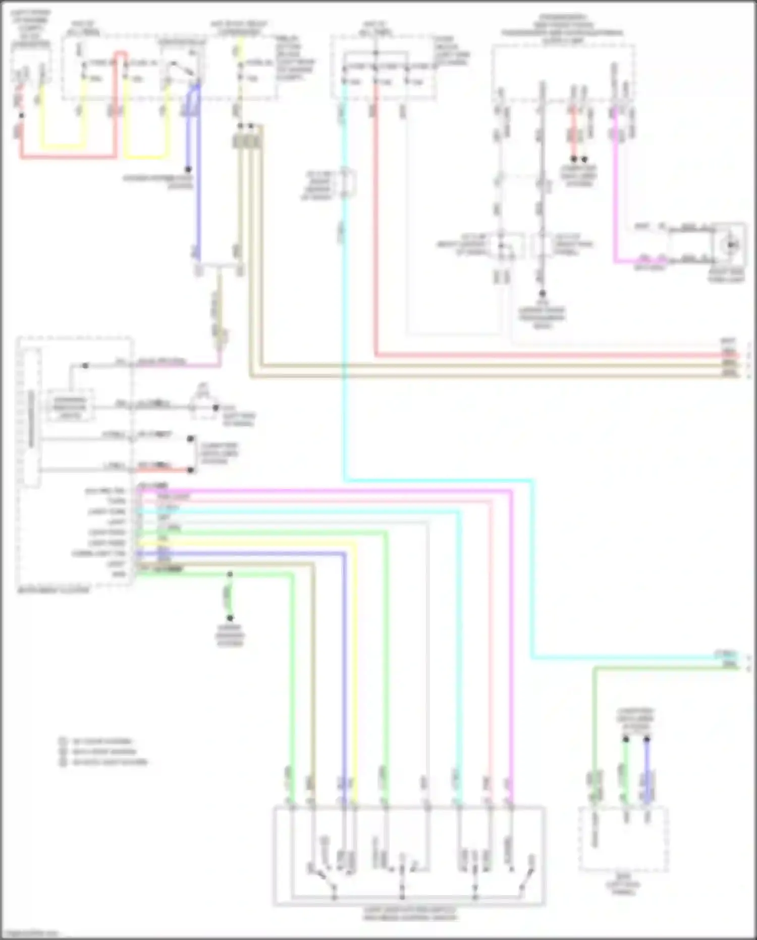 CX-50 Mazda I (2021-2024): Exterior lamps circuit (1 of 4)