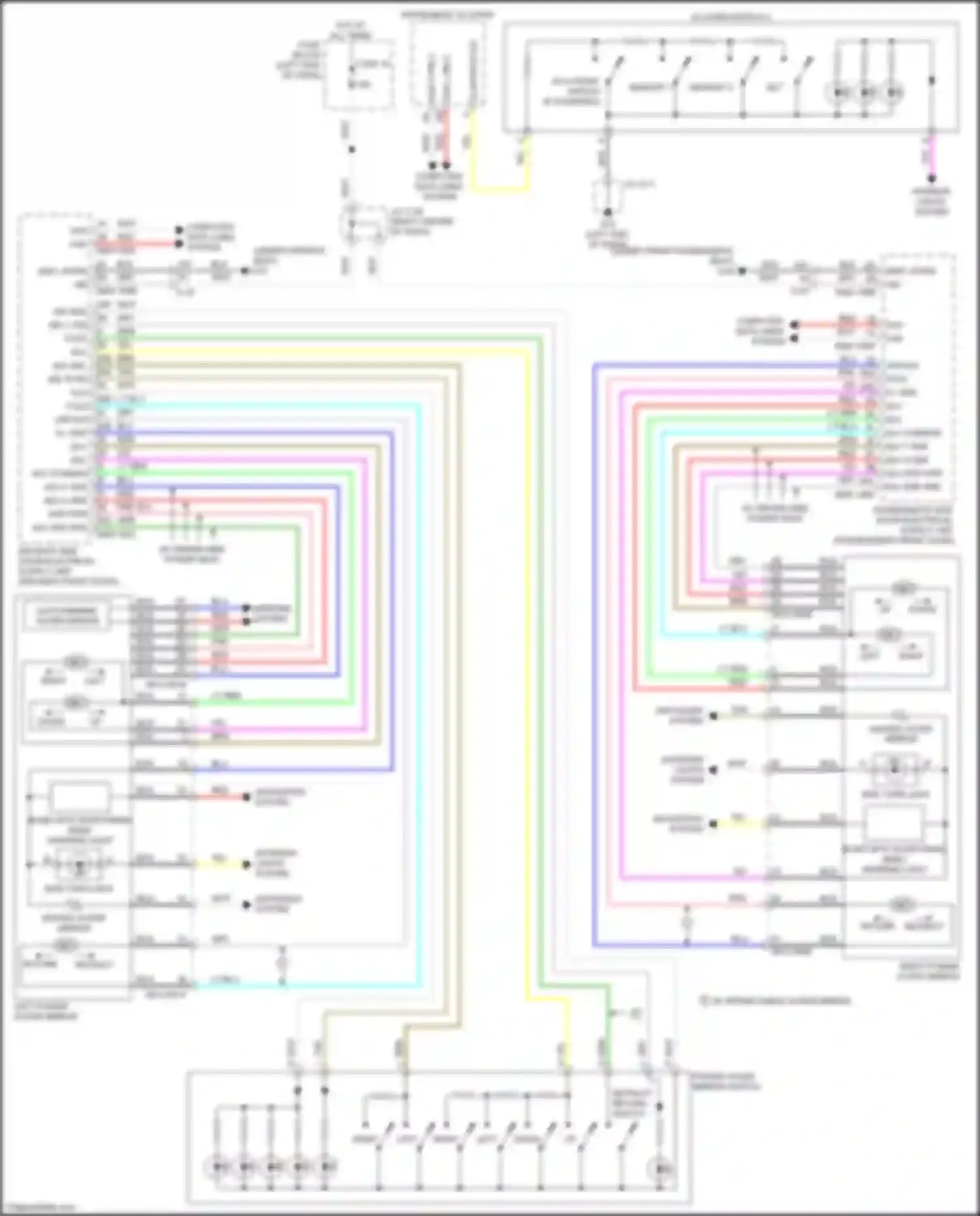 CX-50 Mazda I (2021-2024): Memory mirrors circuit
