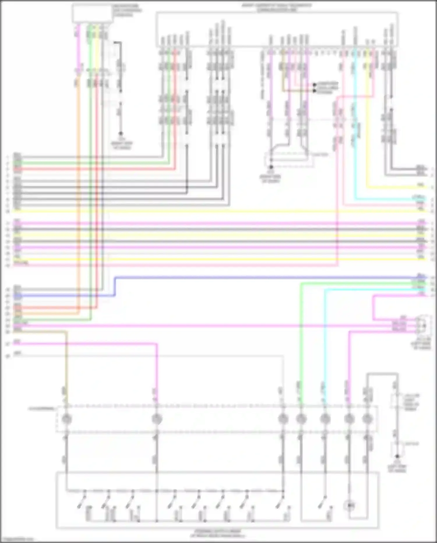 CX-50 Mazda I (2021-2024): Navigation circuit, w/o bose (2 of 4)