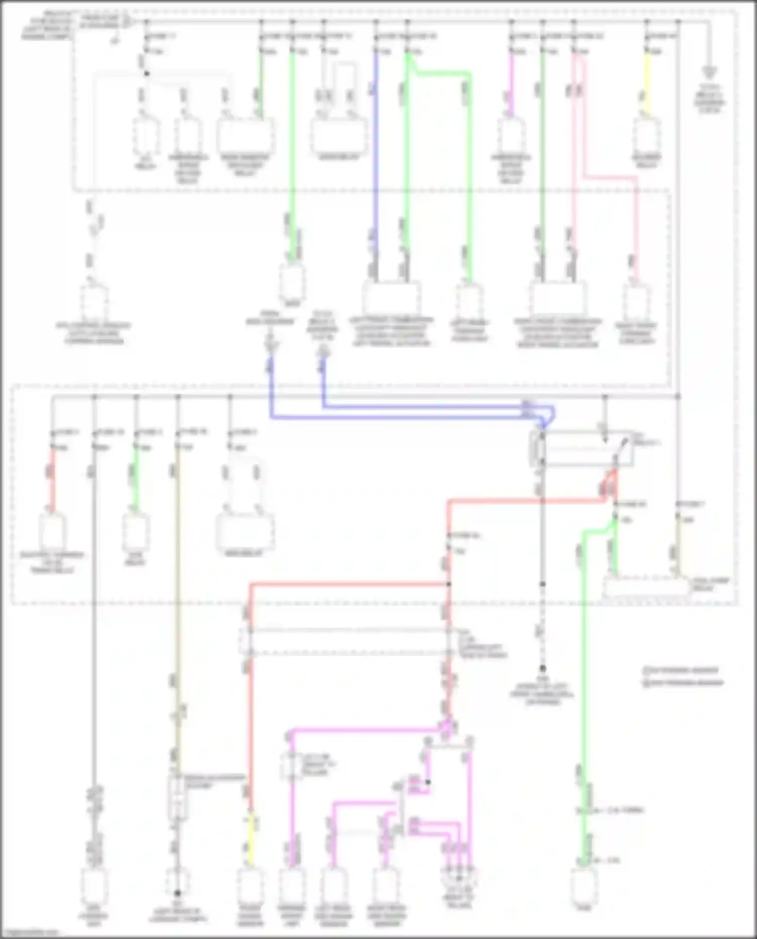 CX-50 Mazda I (2021-2024): Power distribution circuit (2 of 6)