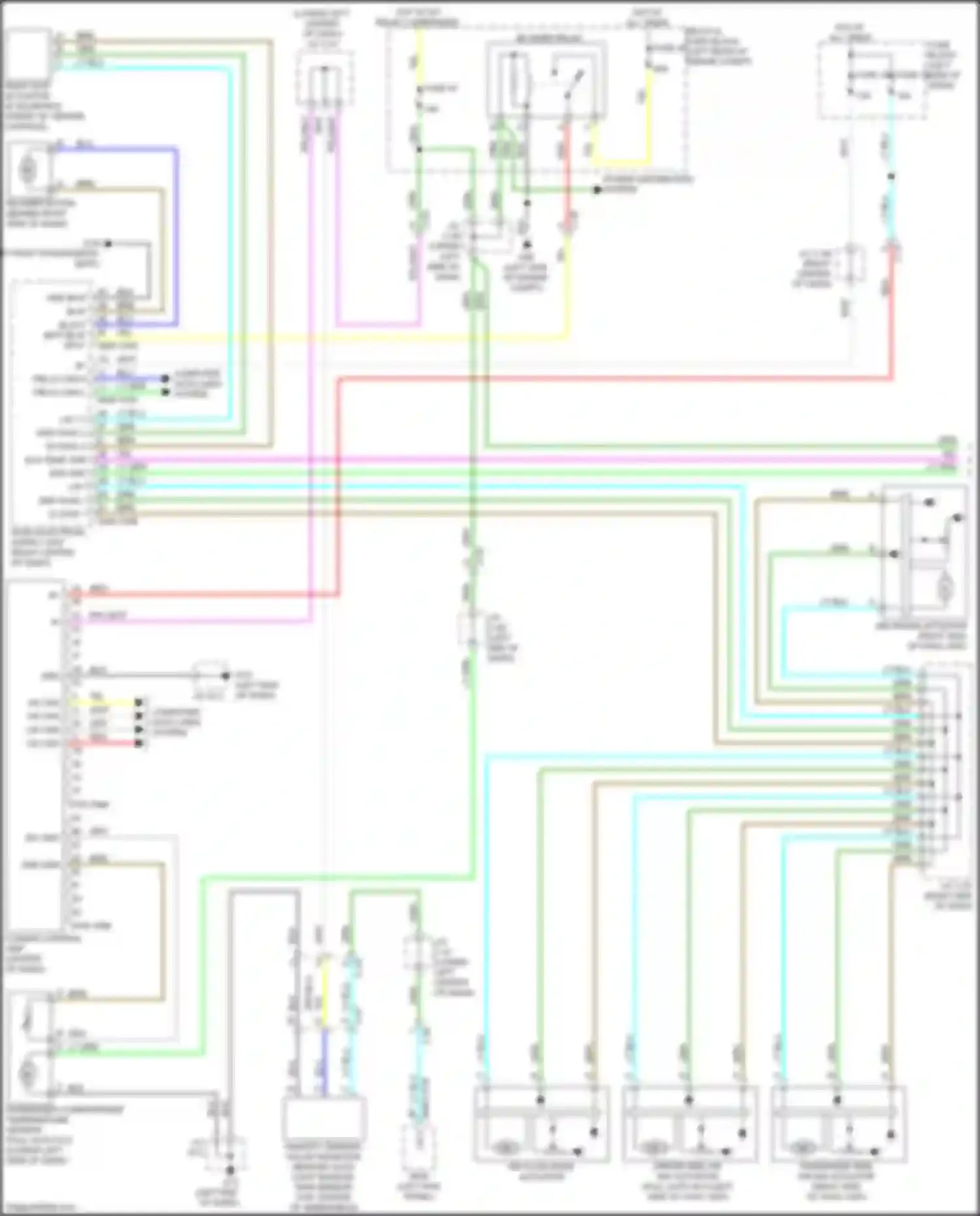 Wiring diagram blk for Mazda CX-50 I (2021-2024) (31 of 111)