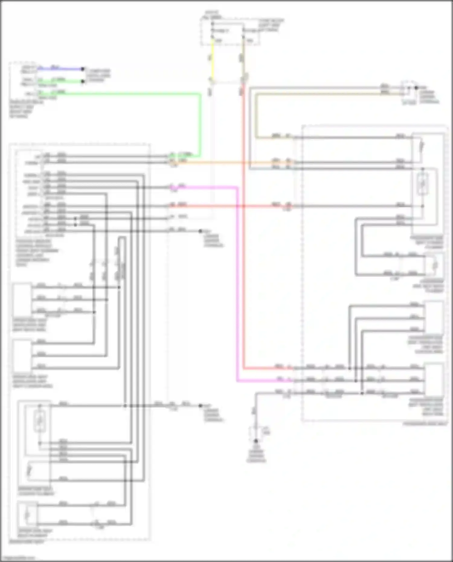 Wiring diagram c-21 for Mazda CX-50 I (2021-2024) (11 of 15)