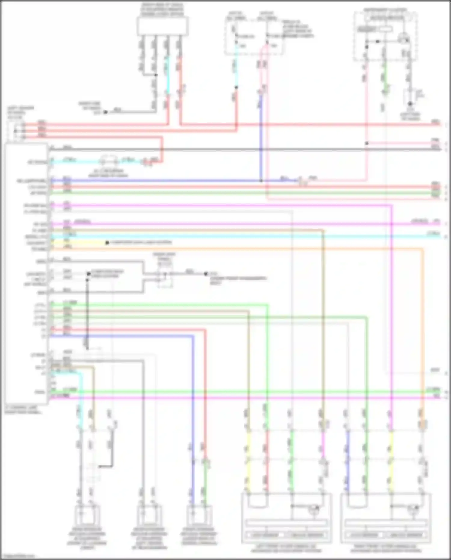 Wiring diagram c-23 for Mazda CX-50 I (2021-2024) (11 of 36)
